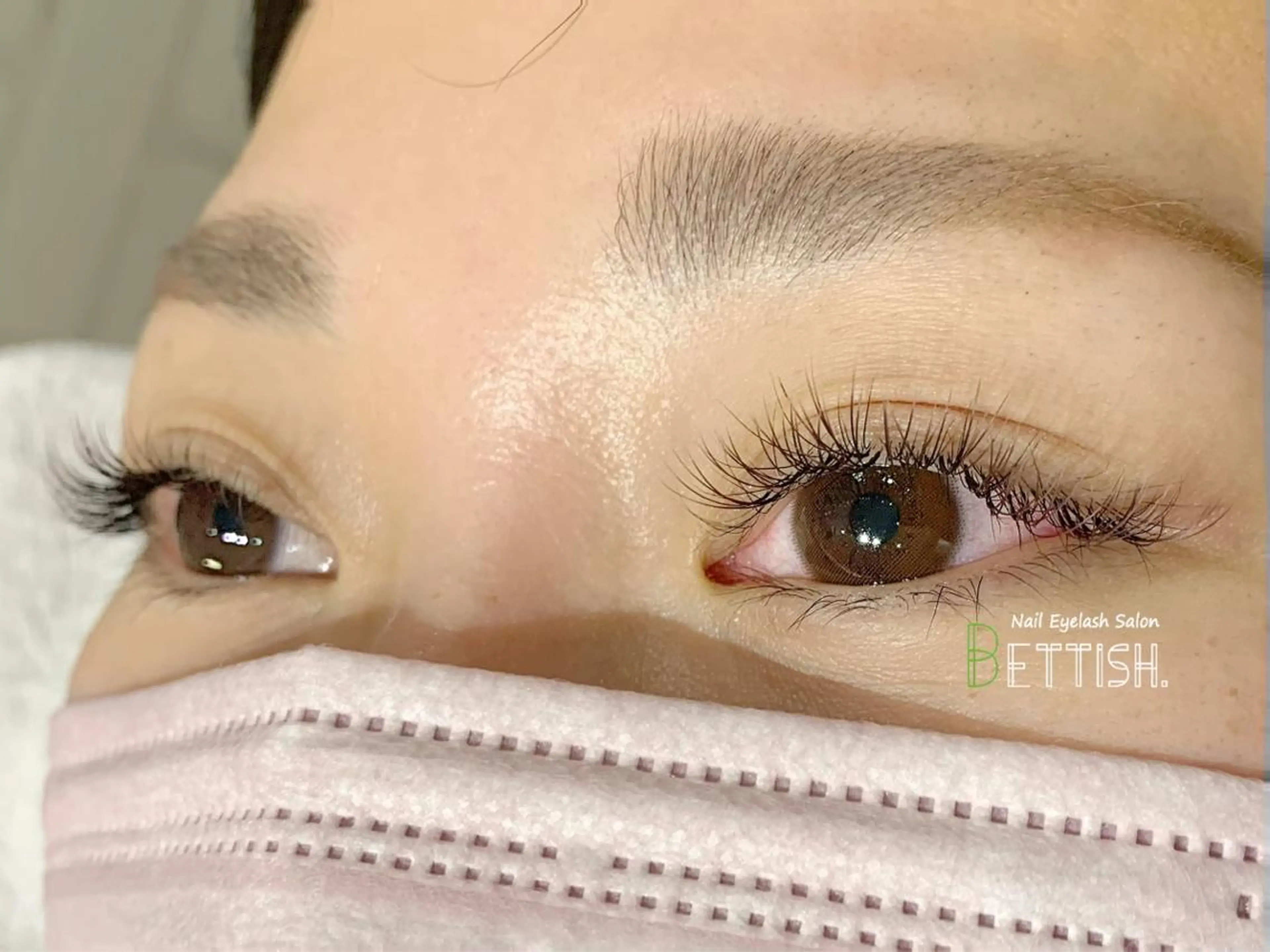 マツエク・マツパ カラーマツエク BETTISH. HARUKA☺︎のマツエク・マツパデザイン