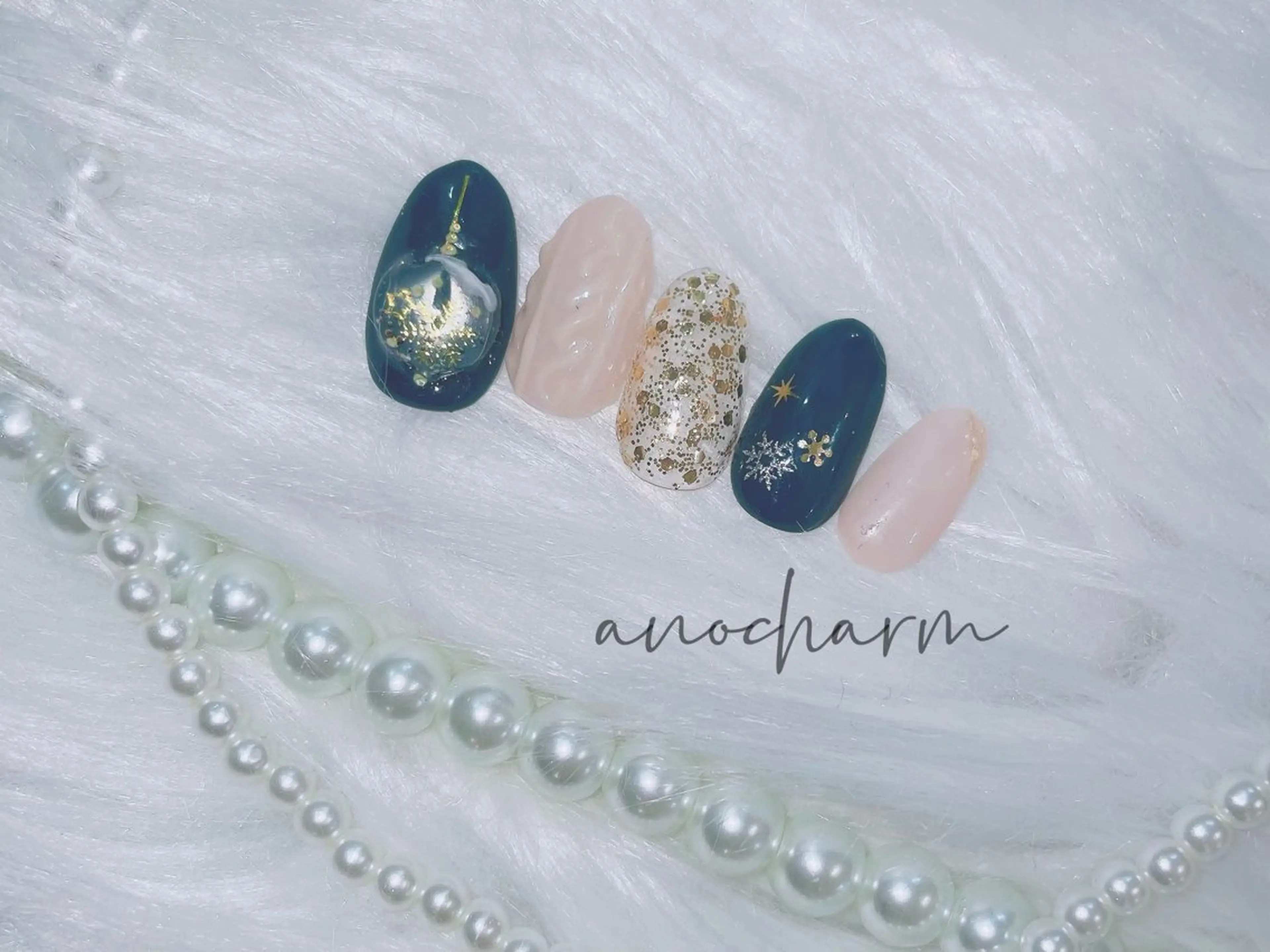 ネイル ハンドネイル anocharm _annaのマツエク・マツパデザイン