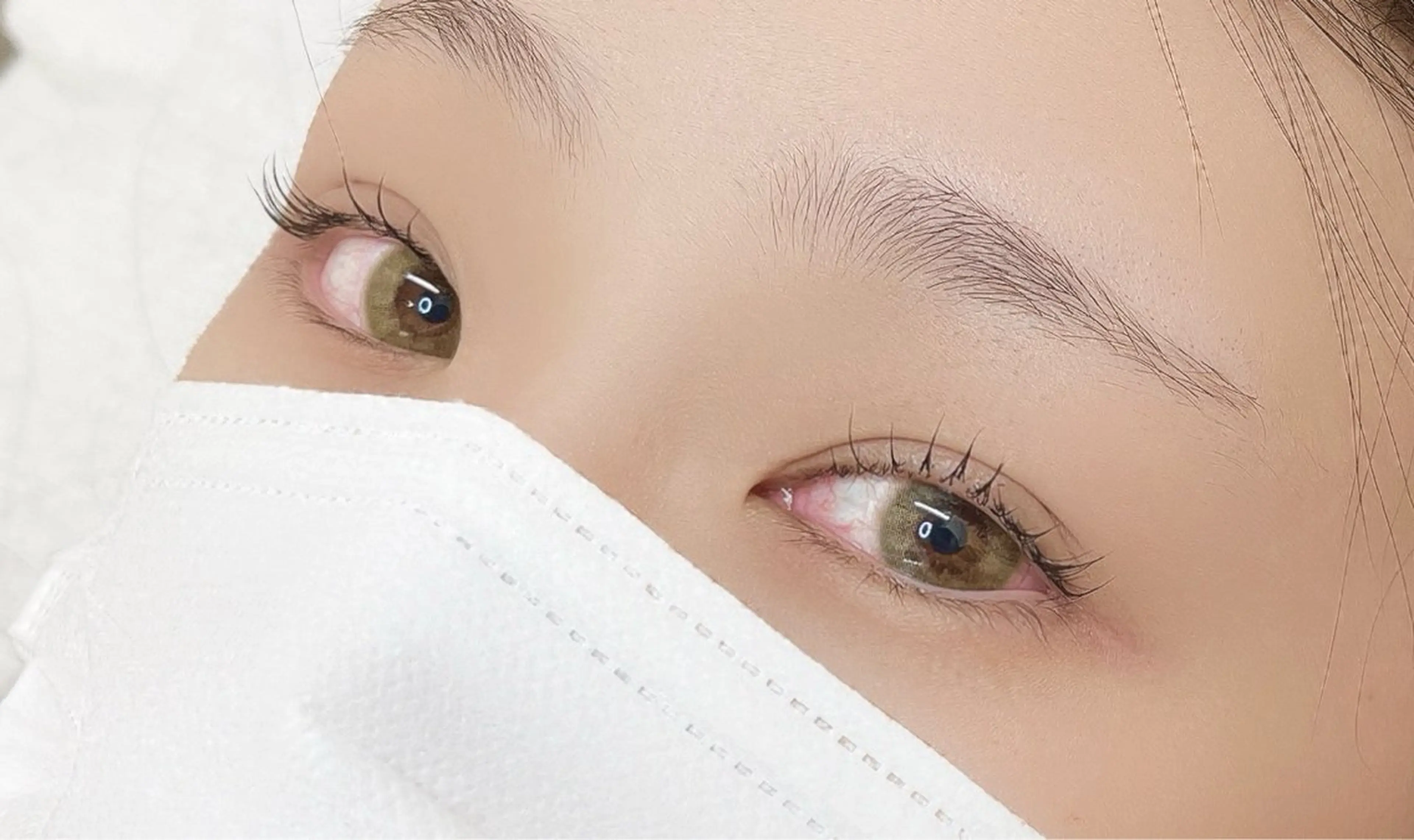 マツエク・マツパ ✮透明感カラー 泉 凜花のヘアスタイル