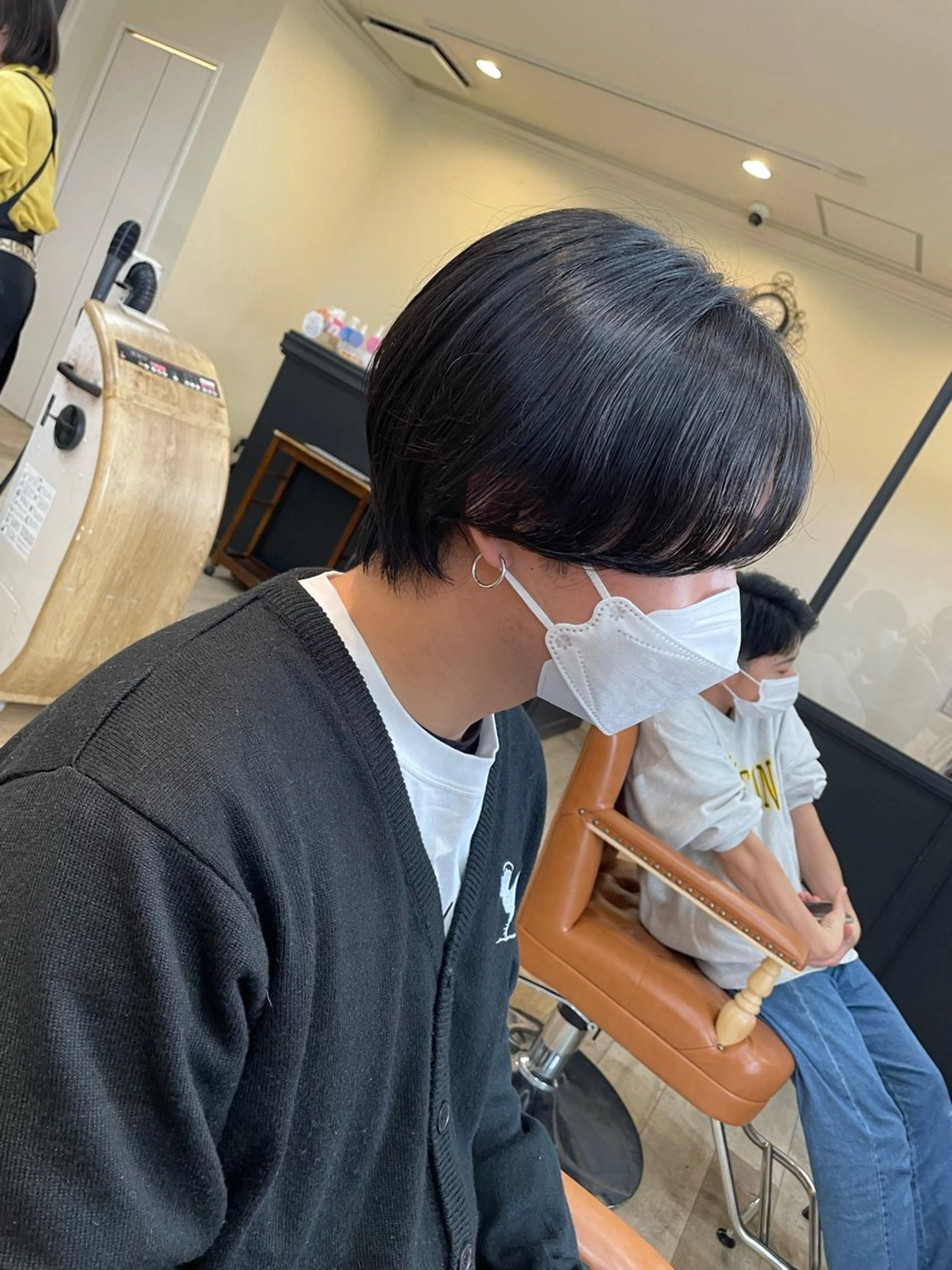 ショート ハンサムショート ショートヘア 亀川蓮 Agu hairのヘアスタイル