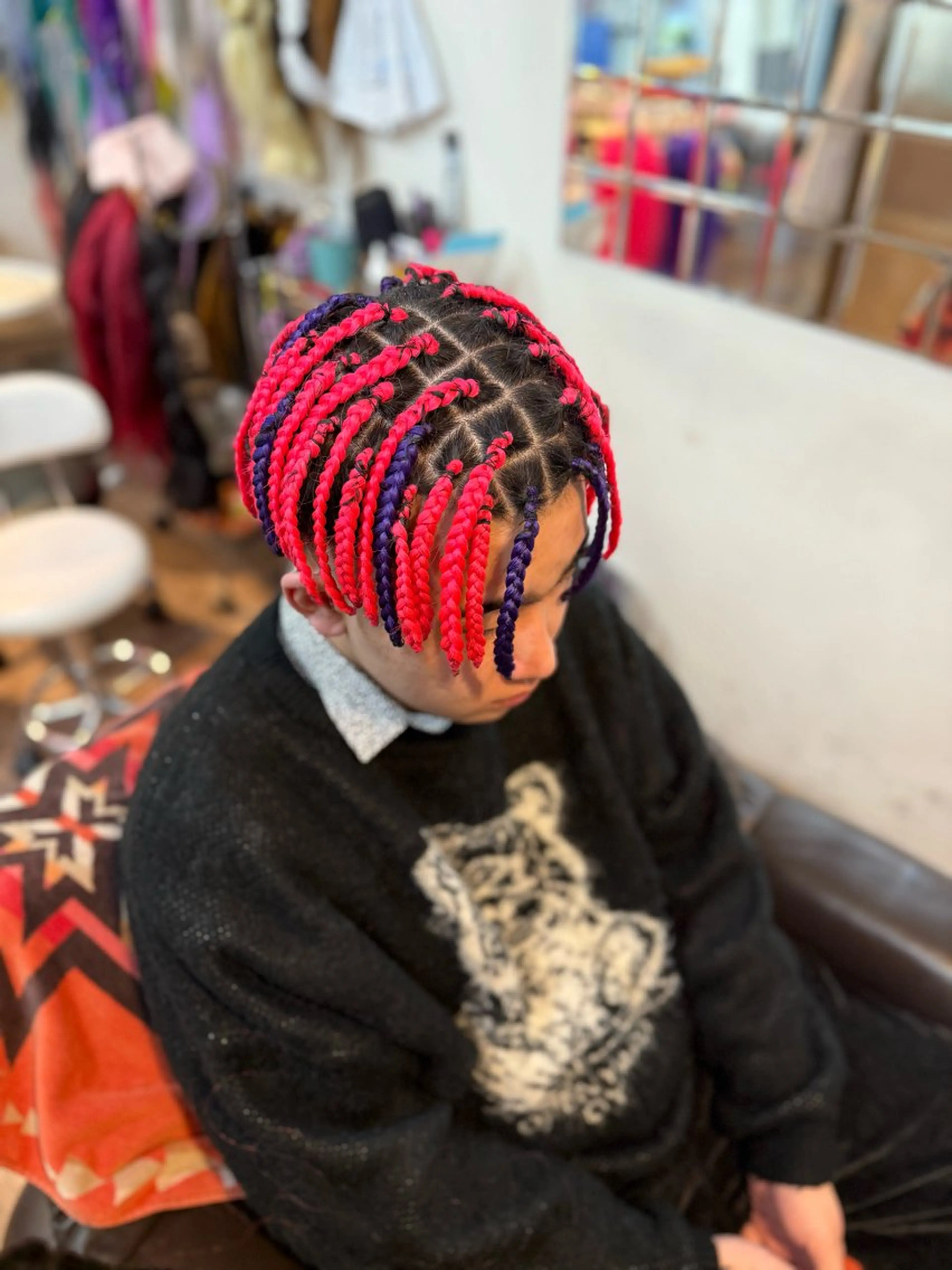 ショート メンズ エクステ scamp⭐️ さくらのヘアスタイル