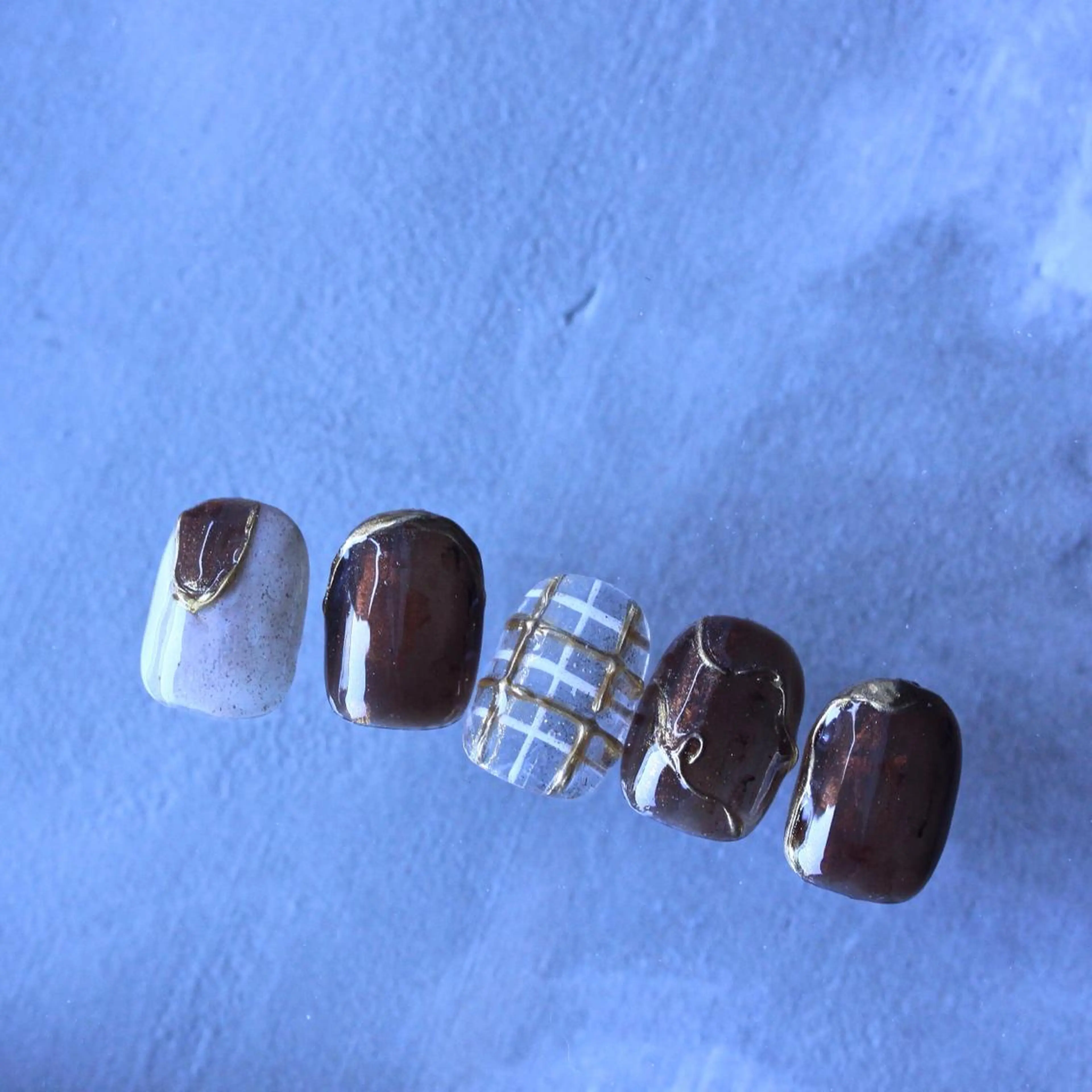 ネイル ニュアンスネイル ハンドネイル Elio 国泰寺のネイルデザイン