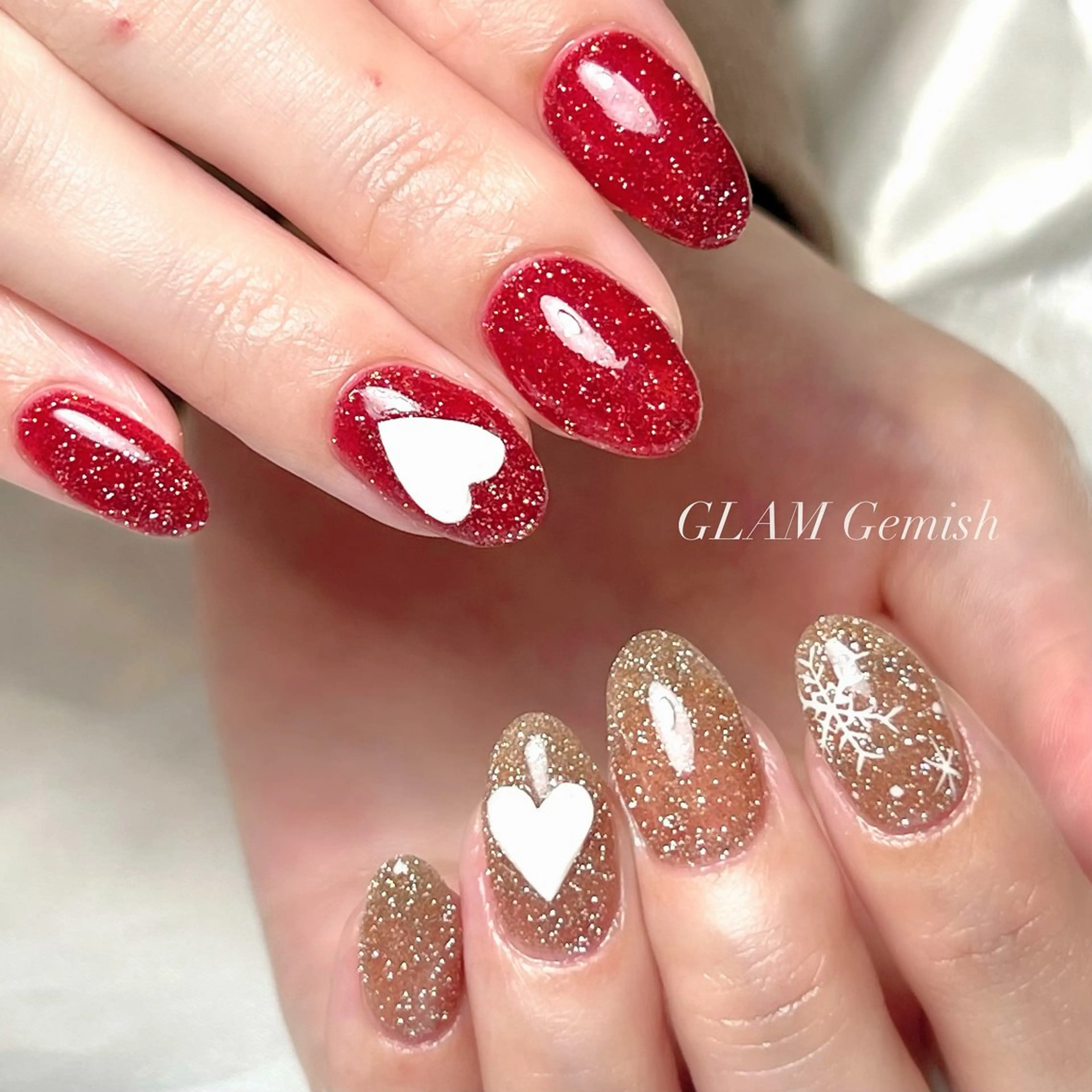 ネイル アートネイル フラッシュネイル 藤崎 恵梨香のネイルデザイン