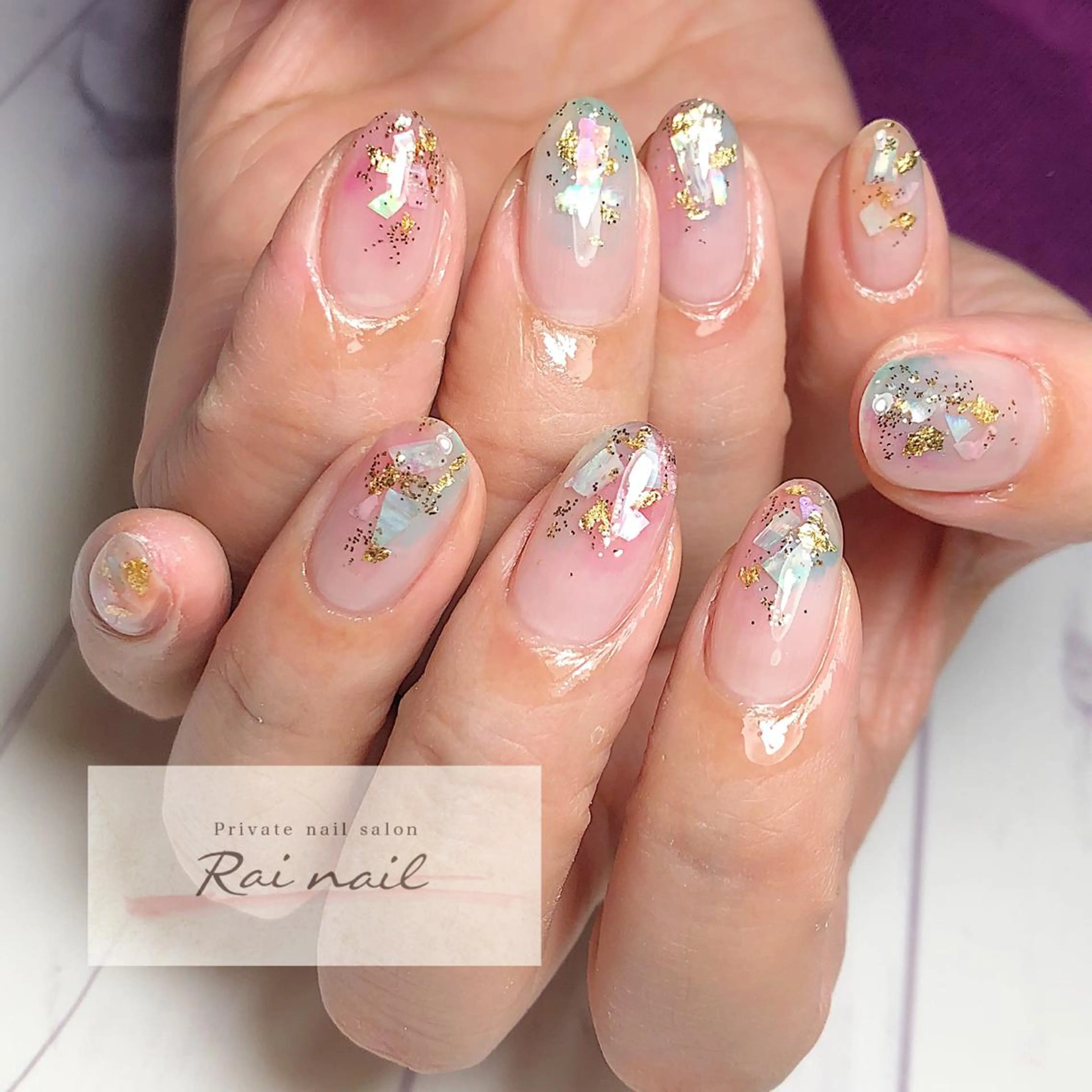 ネイル ハンドネイル Rai nail_ Risaのネイルデザイン