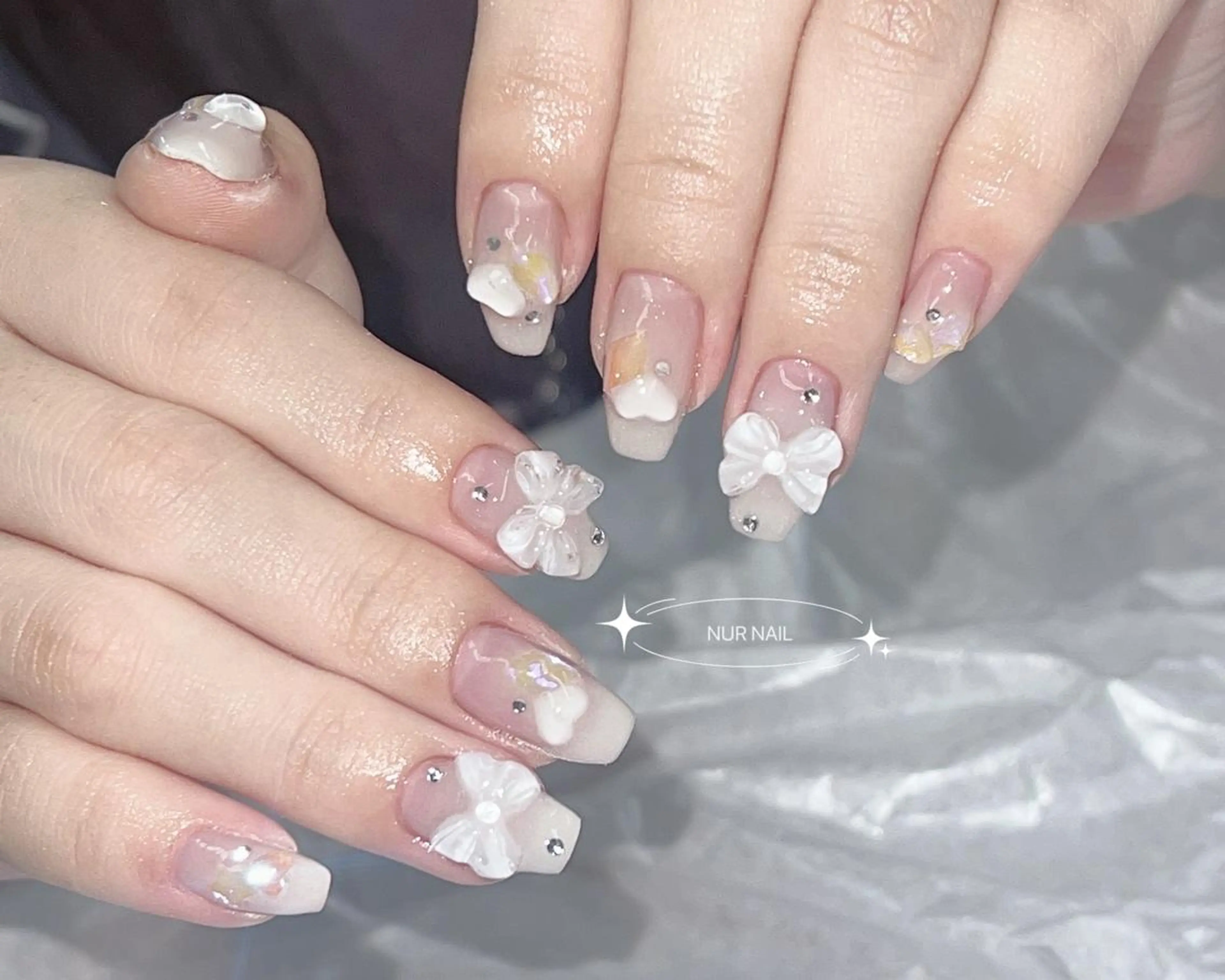 ネイル ハンドネイル ハンドケア 🫧NUR NAIL✨のネイルデザイン