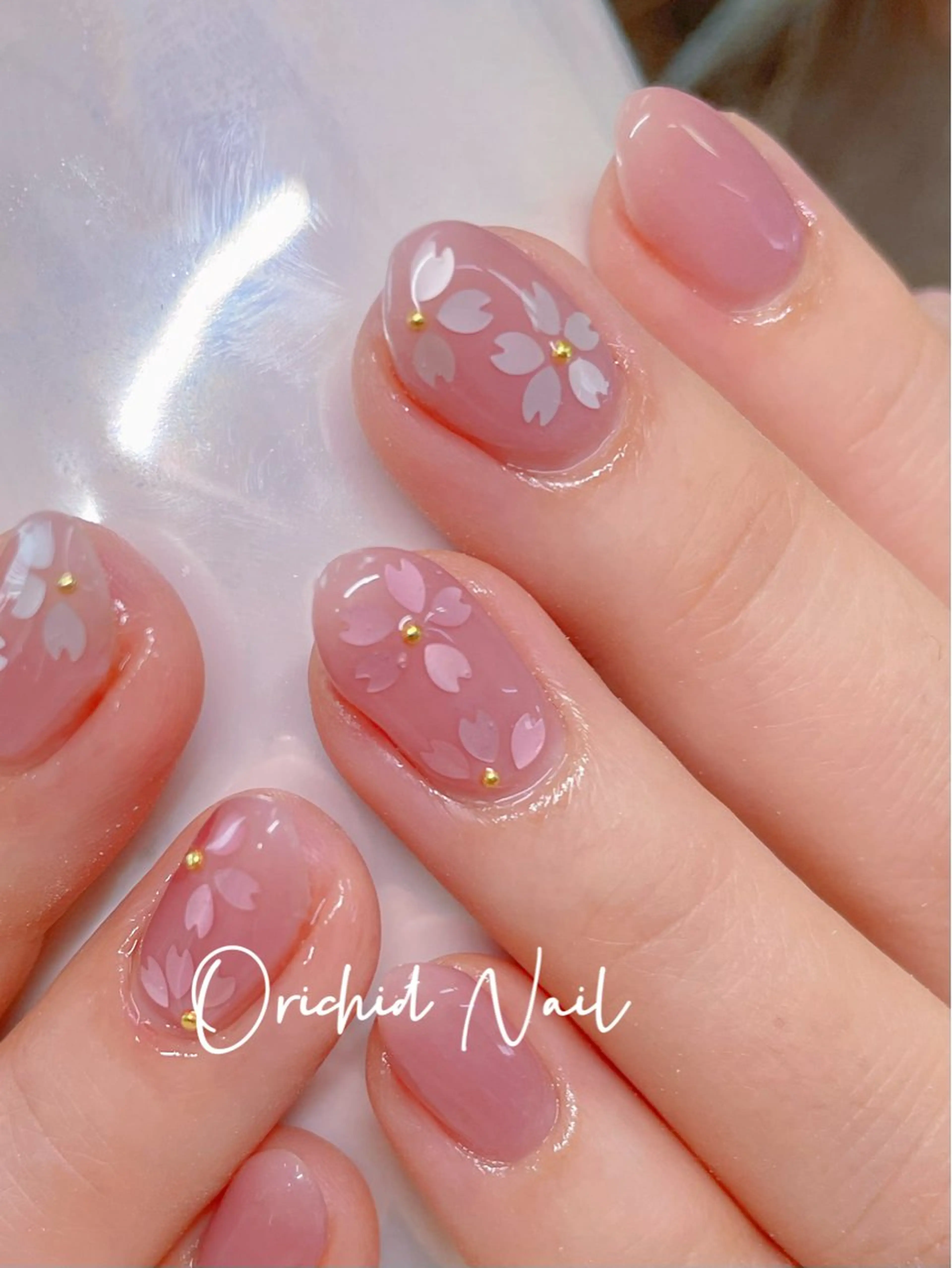 ネイル ハンドネイル Orchid Nailのネイルデザイン