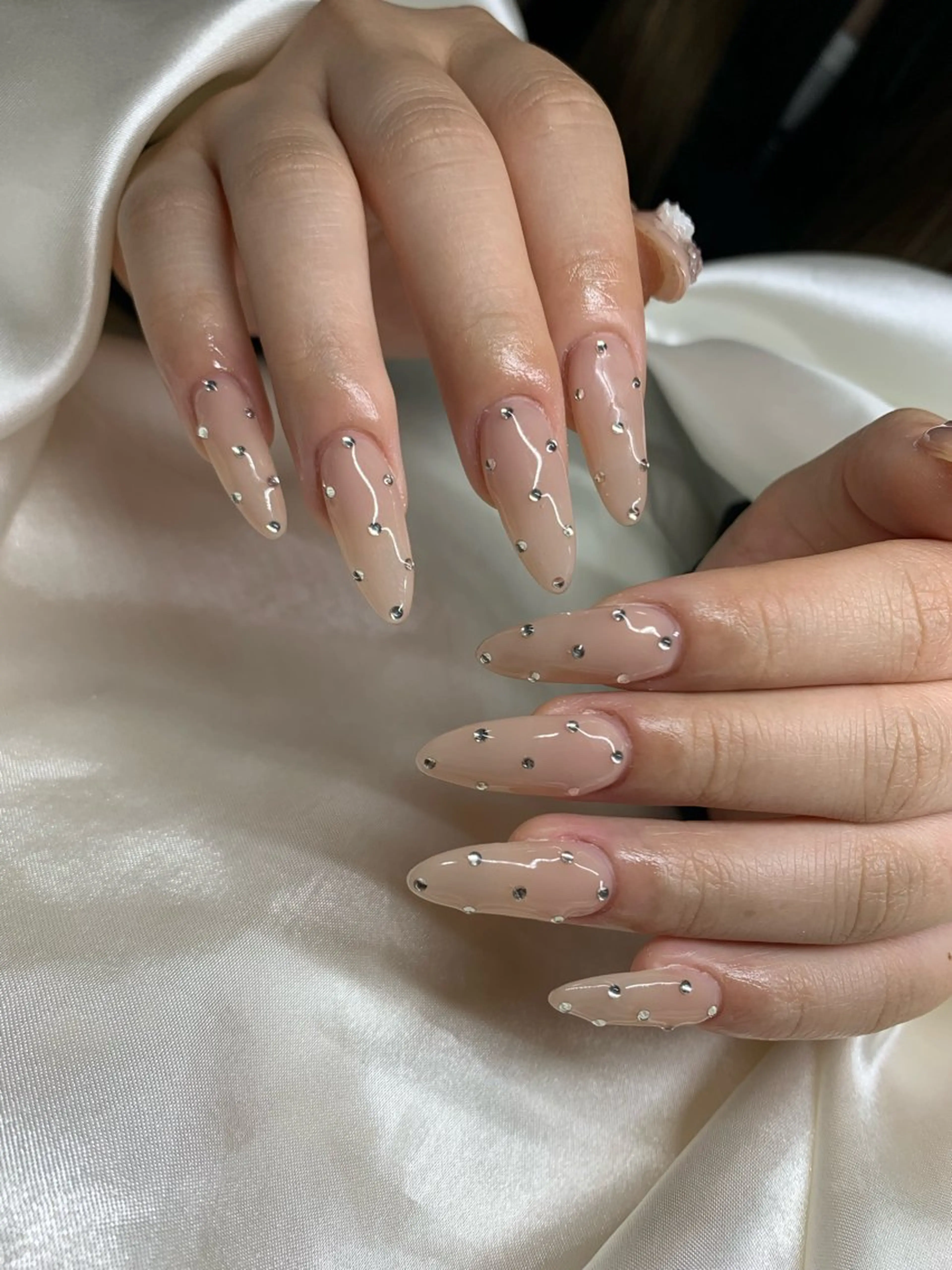 ネイル 持ち込み ハンドネイル ANA.CHUO NAILSのネイルデザイン