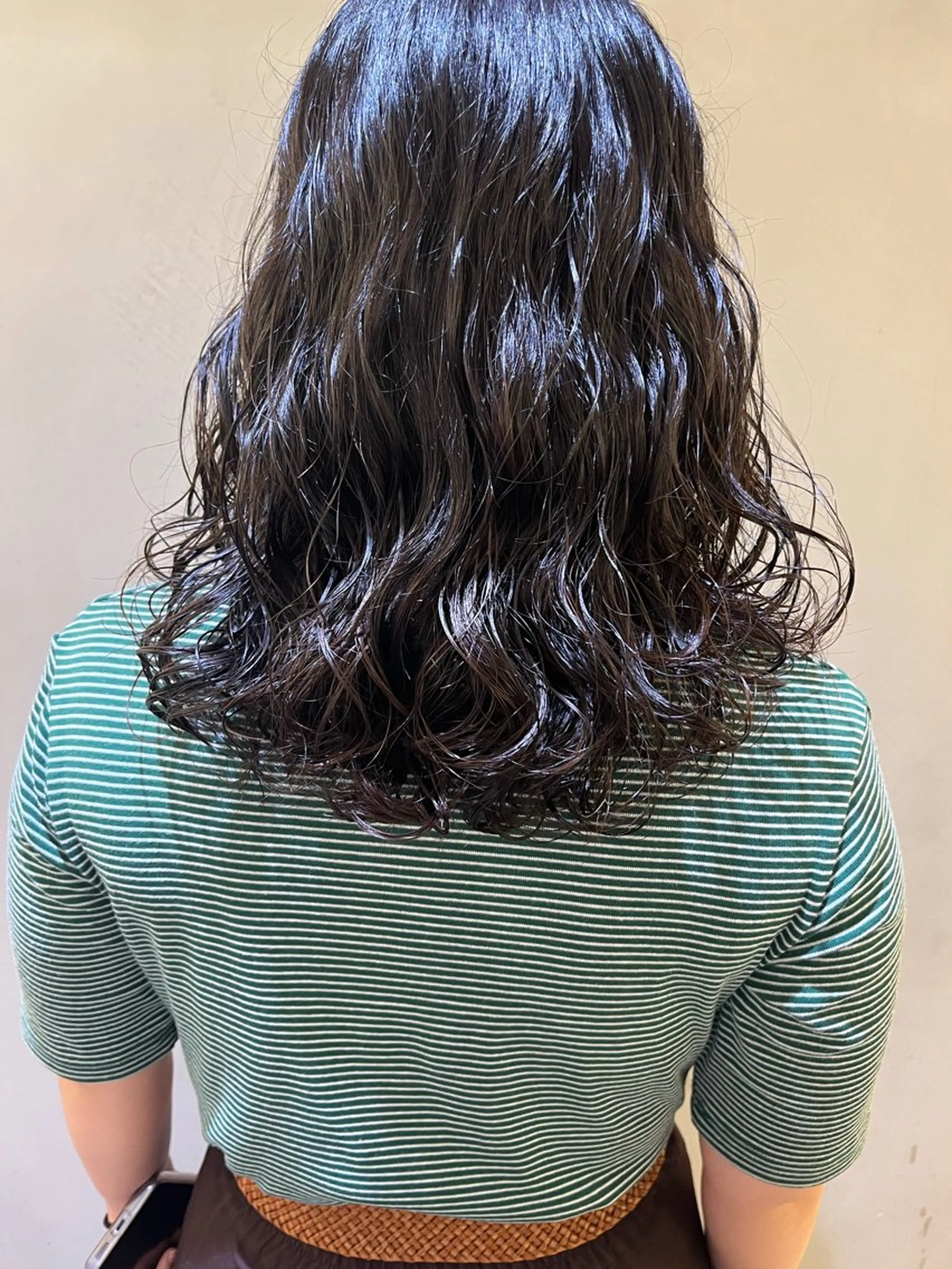 ミディアム カラー パーマ ヘアアレンジ ミディアムパーマ カット パーマ トリートメント nishi fuyumiのその他イメージ