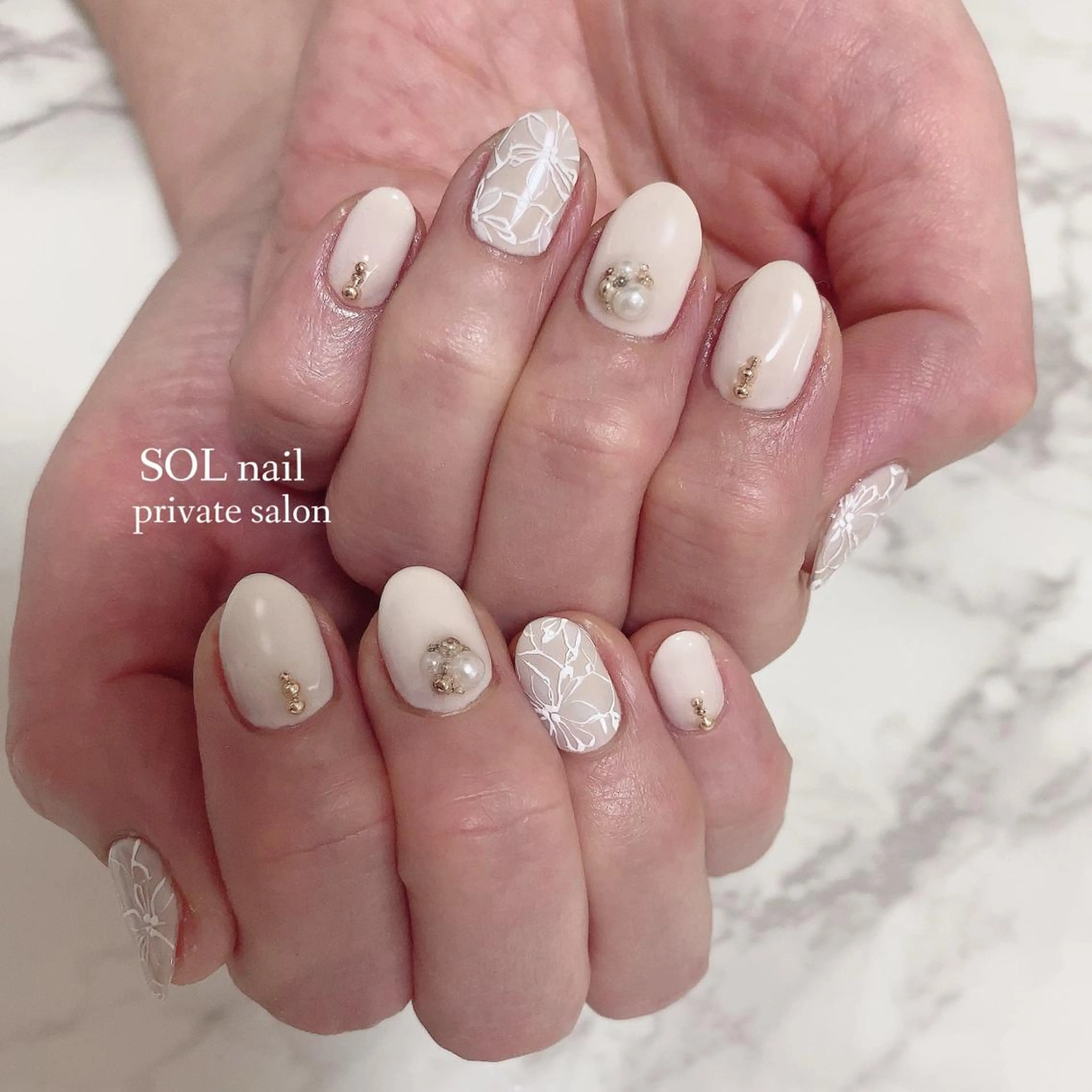 ネイル ハンドネイル SOL NAILのネイルデザイン