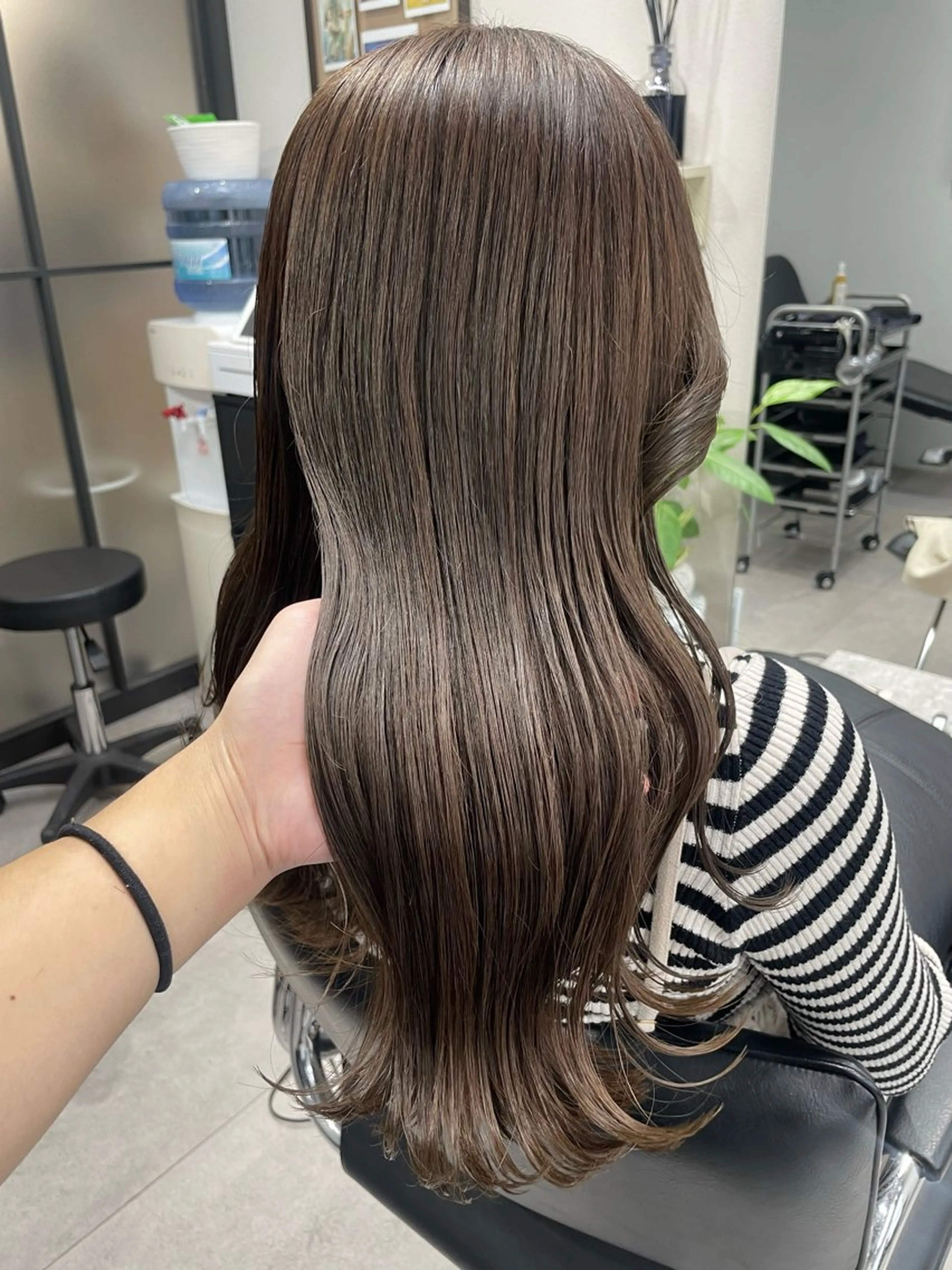 ロング カラー ヘアカラー 髪質改善will hairdesignのヘアスタイル