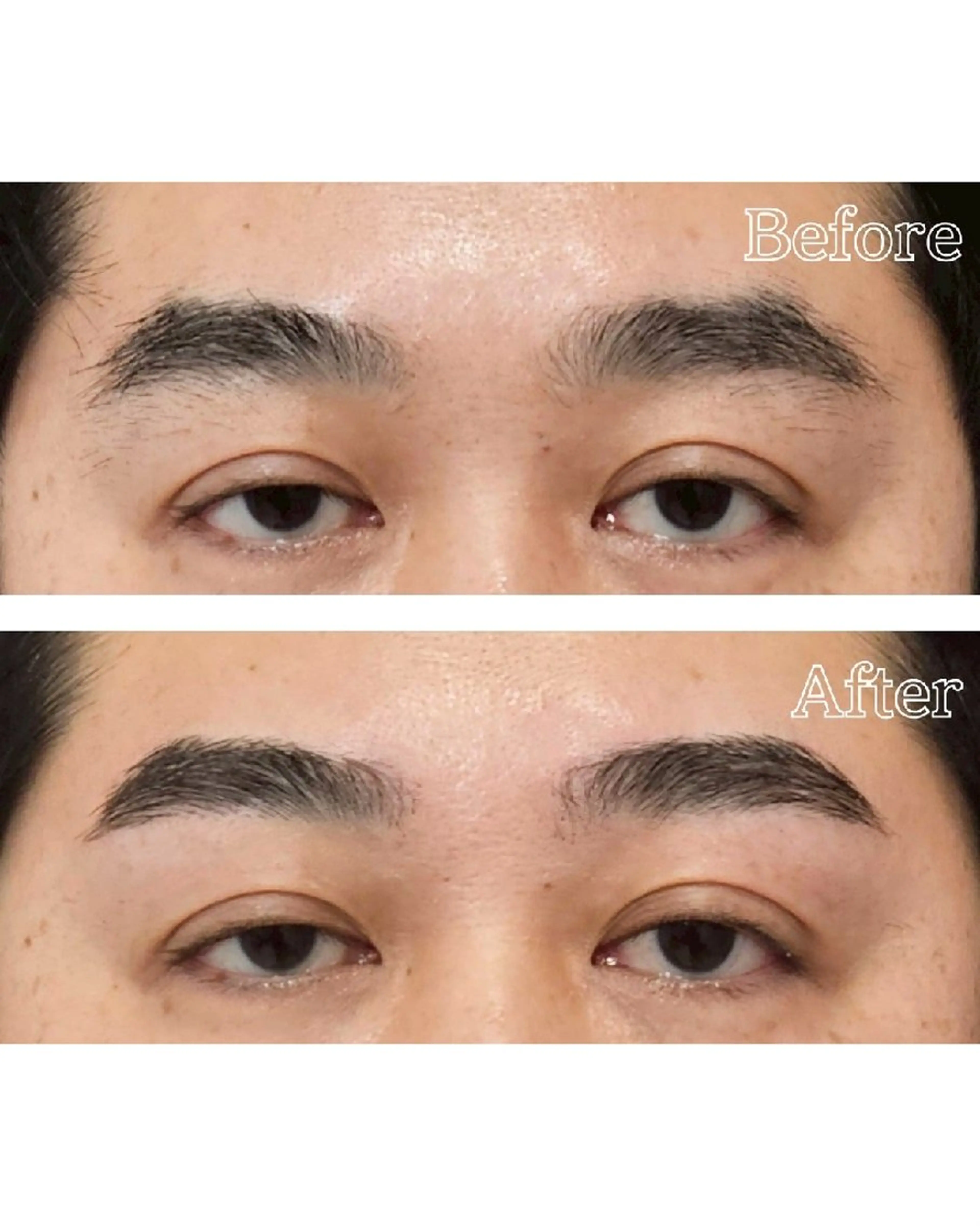 メンズ アイブロウ ワックス脱毛 WALNUT eyebrow&nail所属・WALNUT くるみの眉毛・アイブロウイメージ