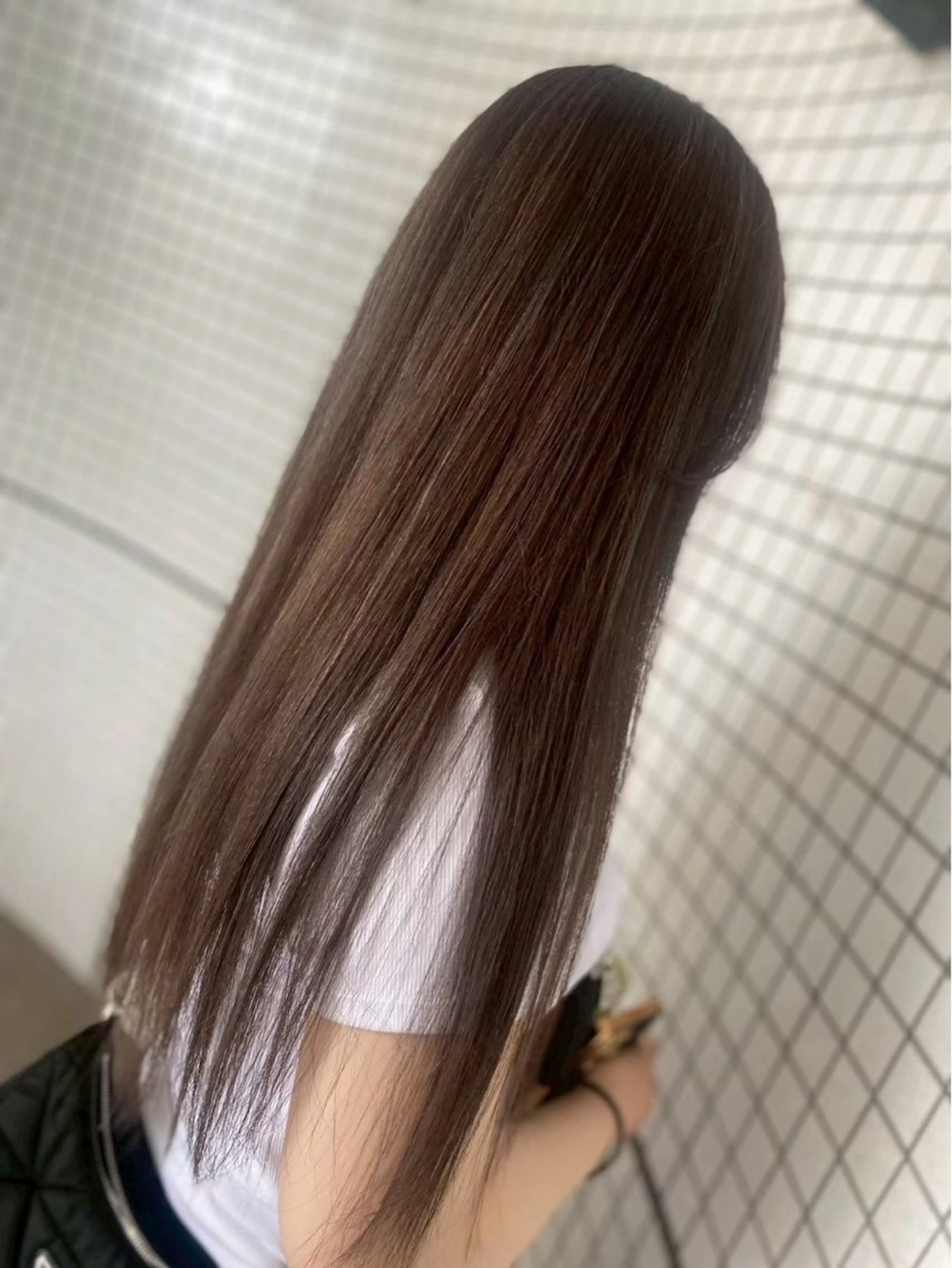 ロング ヘアカラー 北村 理奈のヘアスタイル