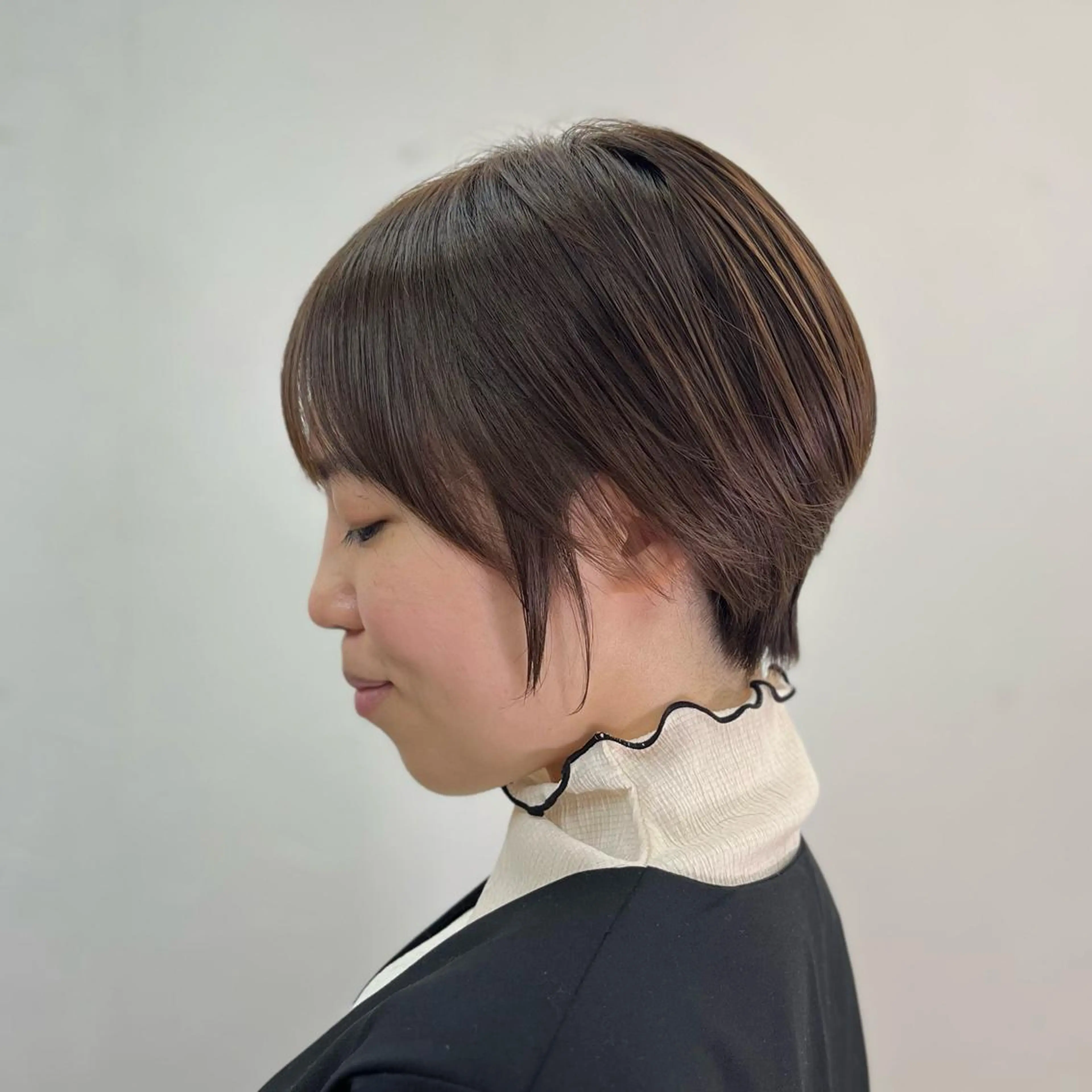 ショート くびれヘア ショートヘア 冨田 豊のヘアスタイル