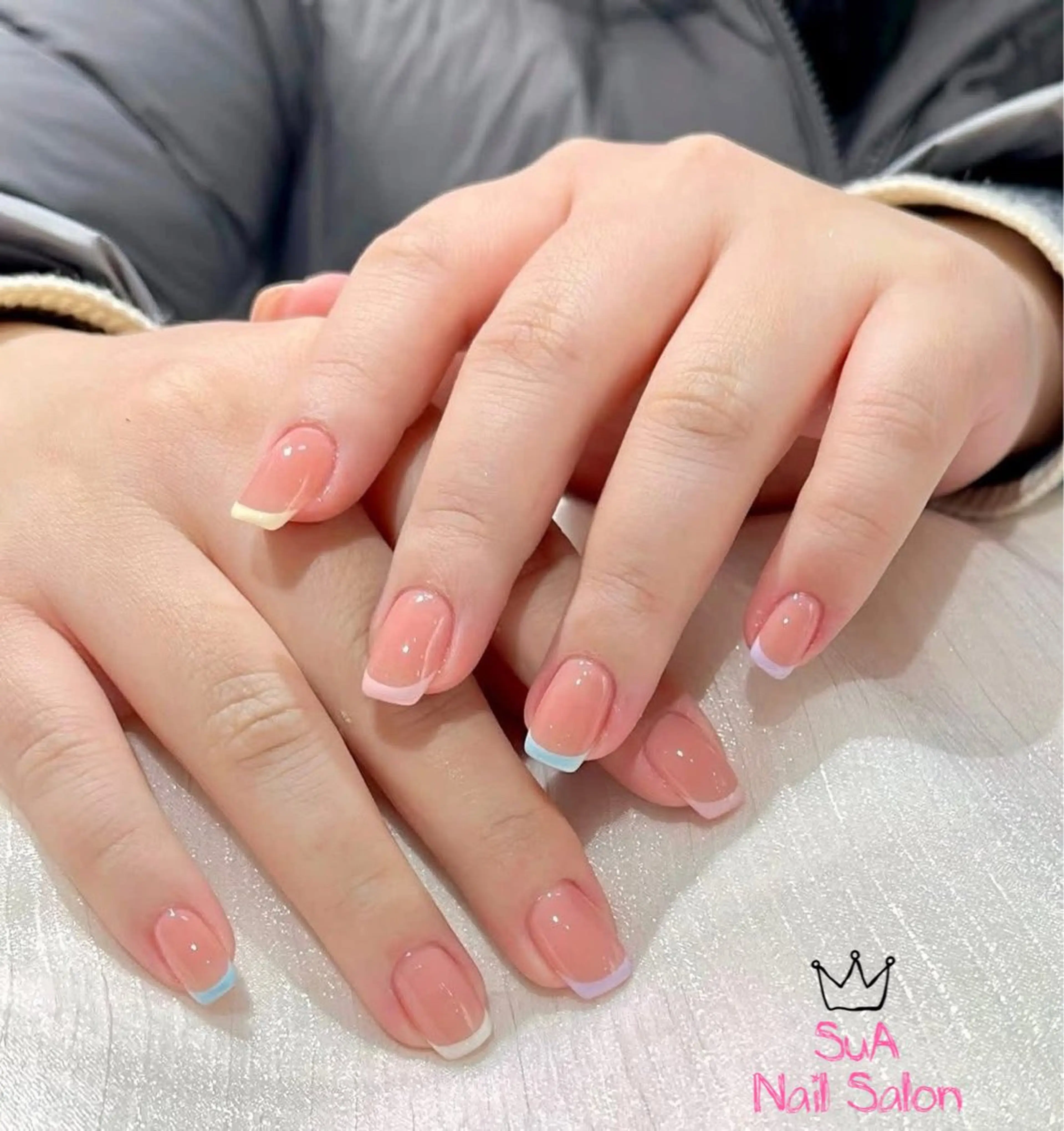 フレンチネイル(10本)の写真