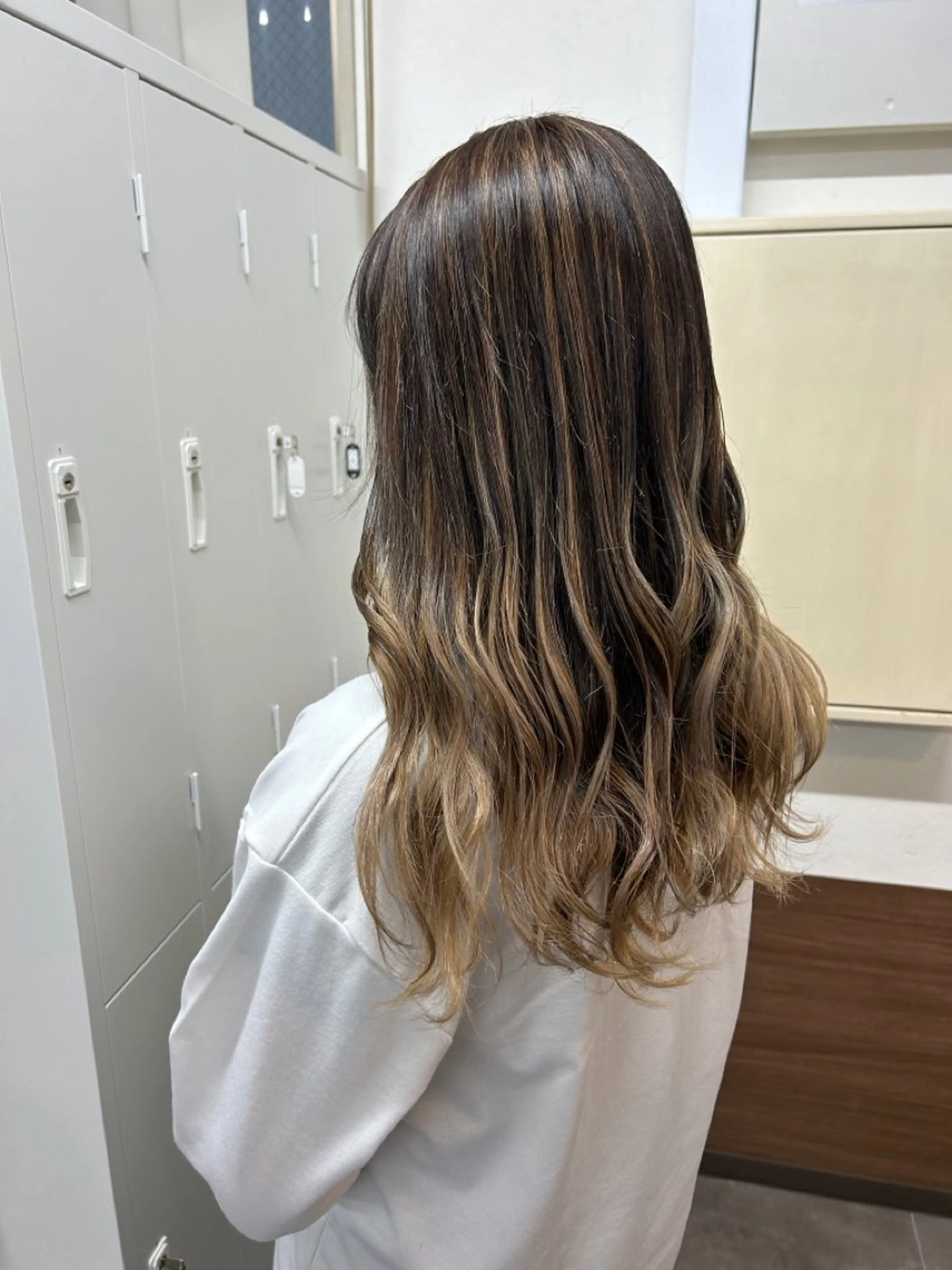 ロング カラー ヘアカラー トリートメント 🪷𝙁𝙪𝙠𝙖 東川口🪷のヘアスタイル