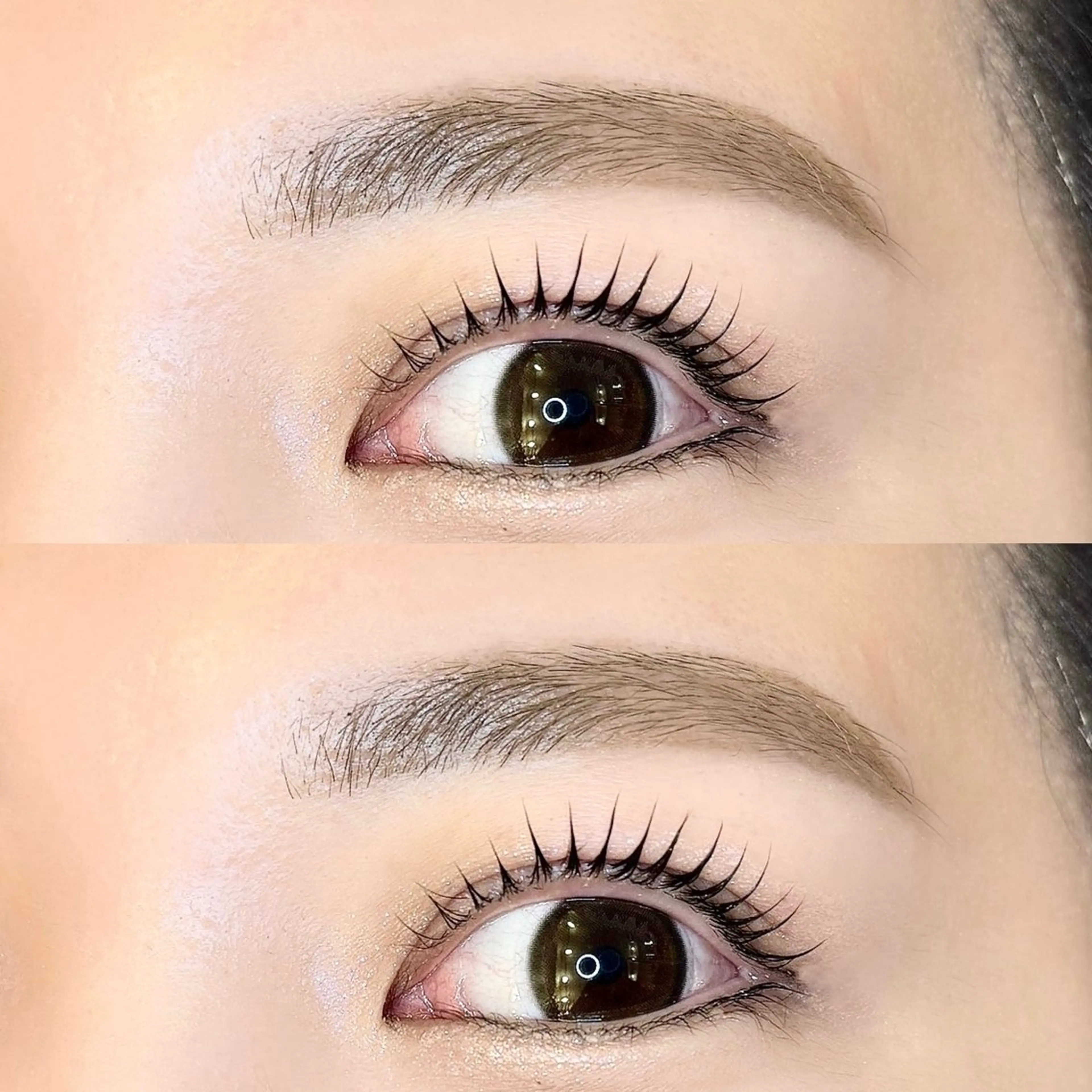 美眉(眉毛WAX）×まつ毛パーマの写真