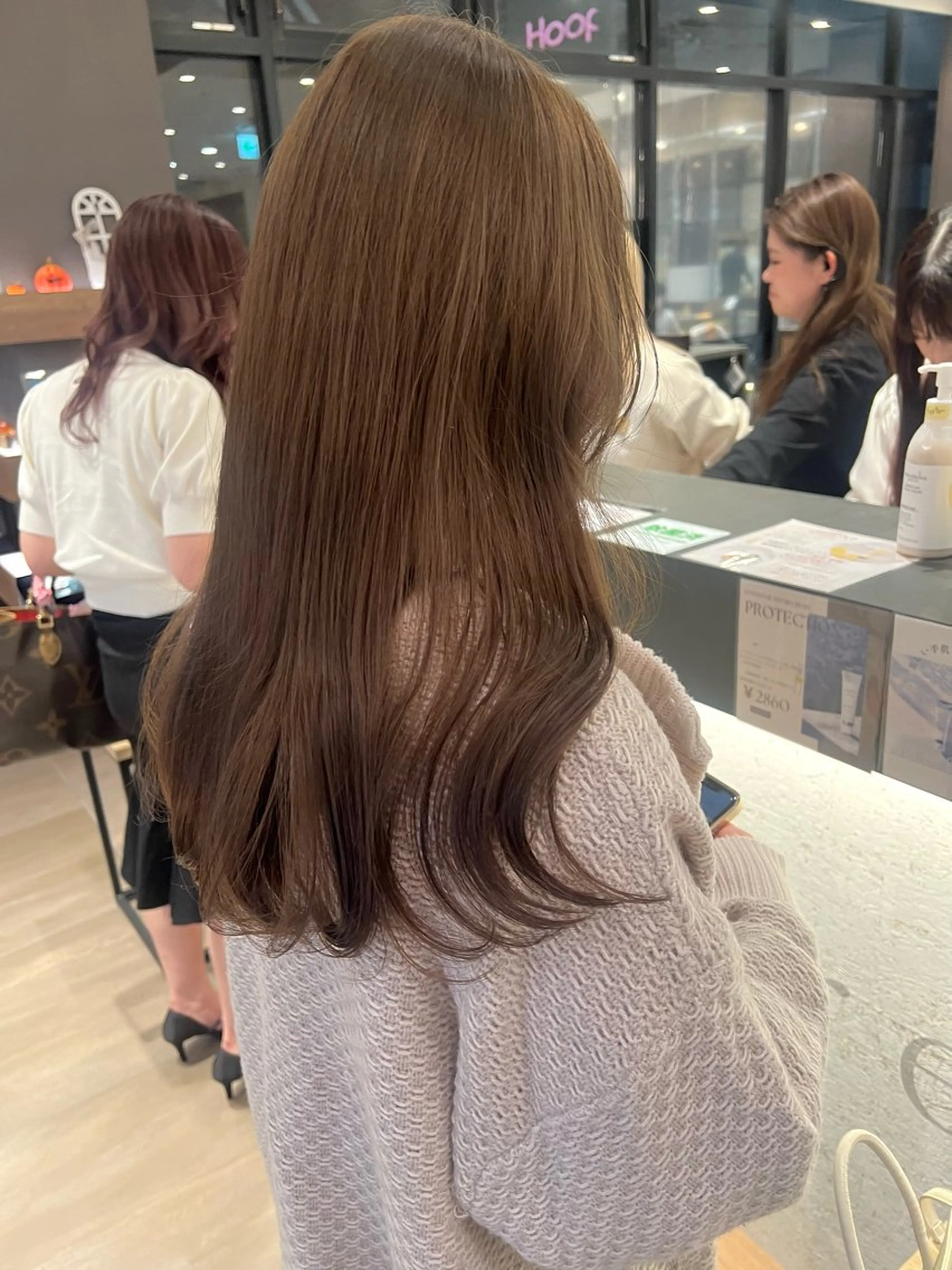 🌷ブリーチなしダブルカラー🎀/超音波アイロンTr付の写真