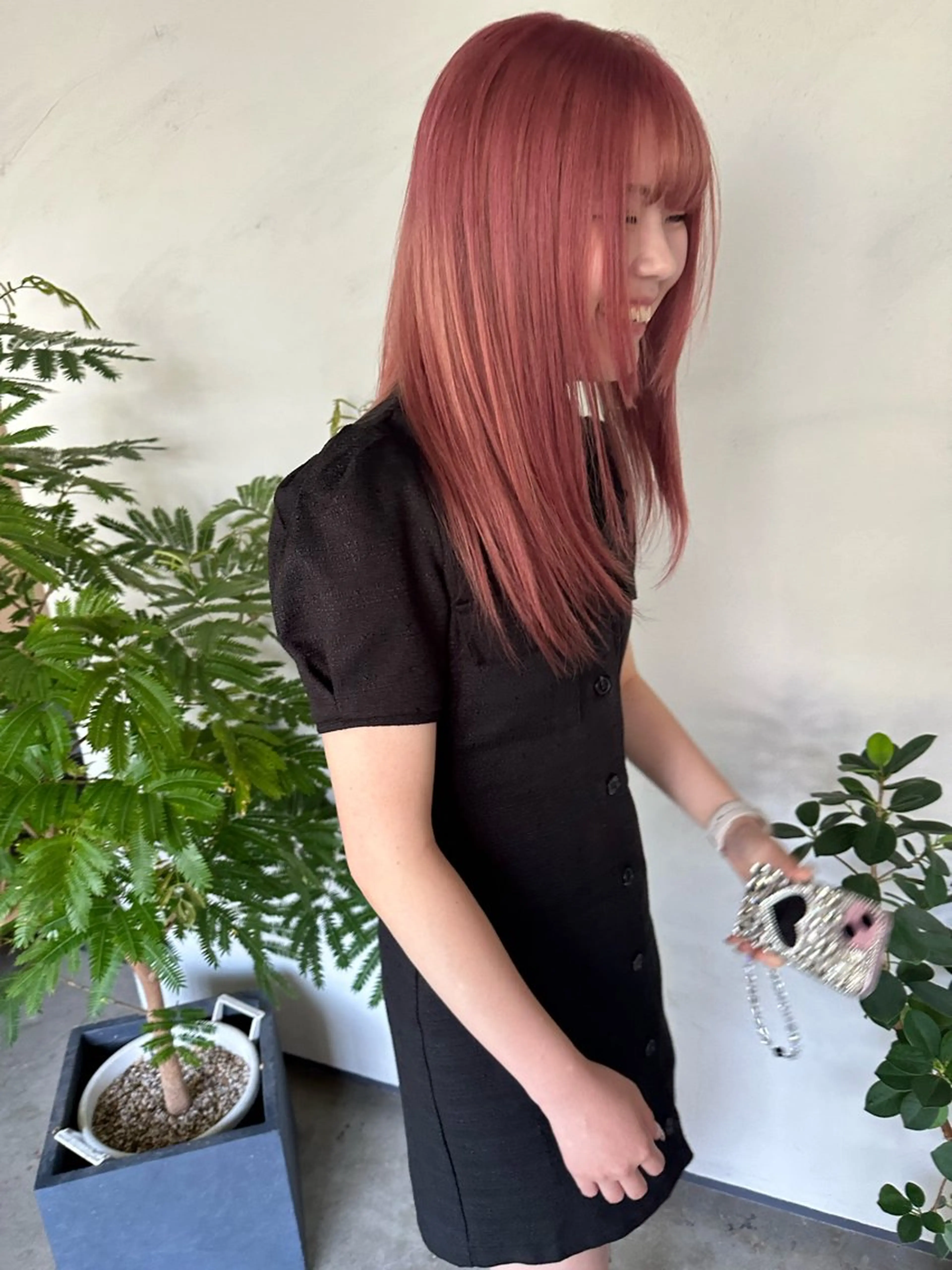 ロング カラー natsumi zenshoのヘアスタイル