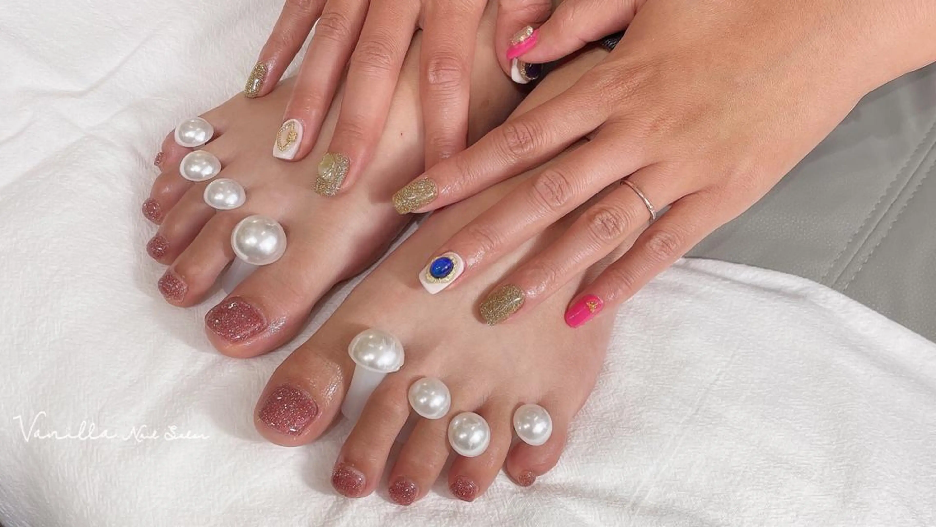 ネイル ハンドネイル フットネイル Vanilla nail salonのネイルデザイン