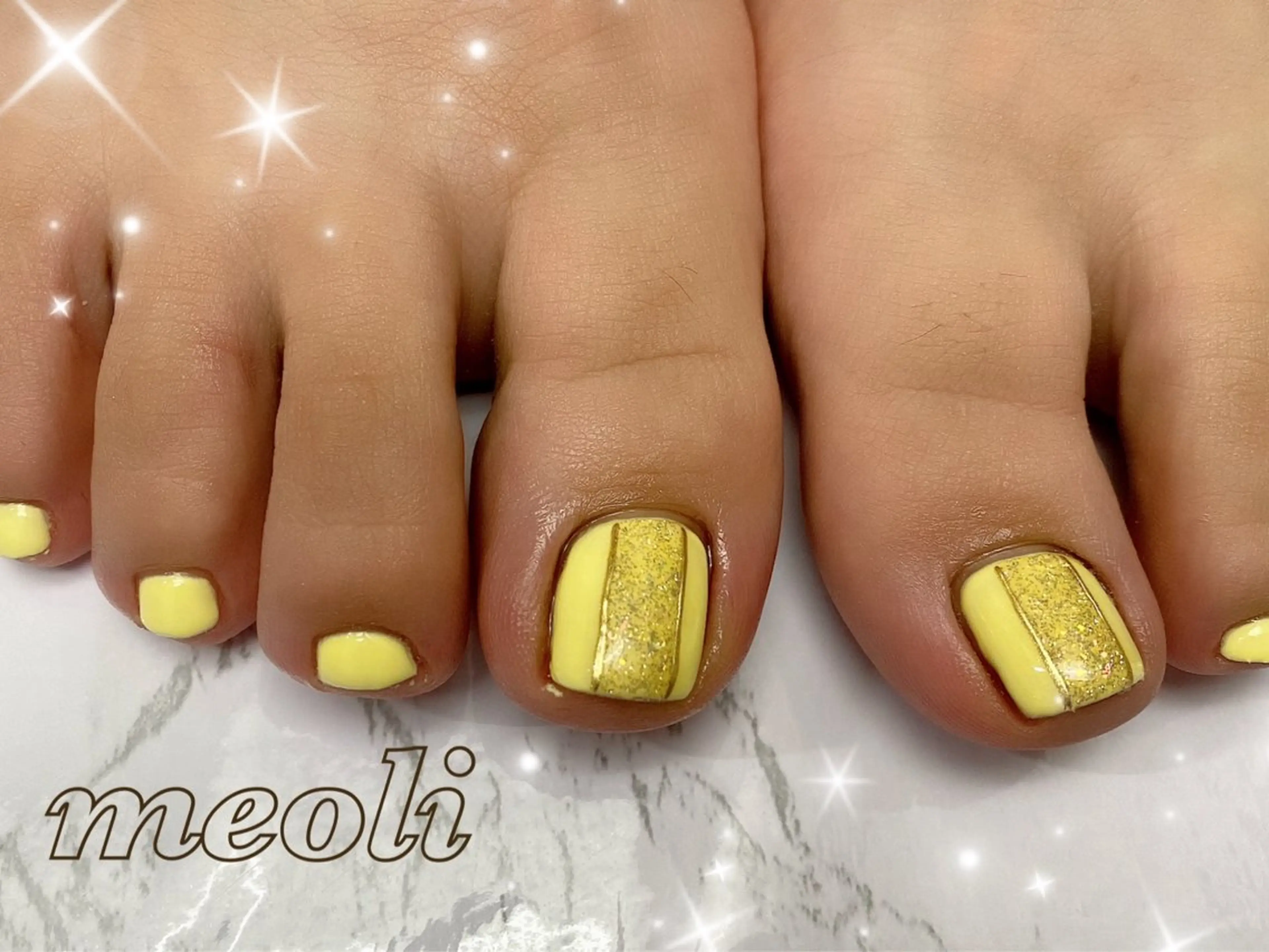 ネイル フットネイル nail salon meoli メグのネイルデザイン