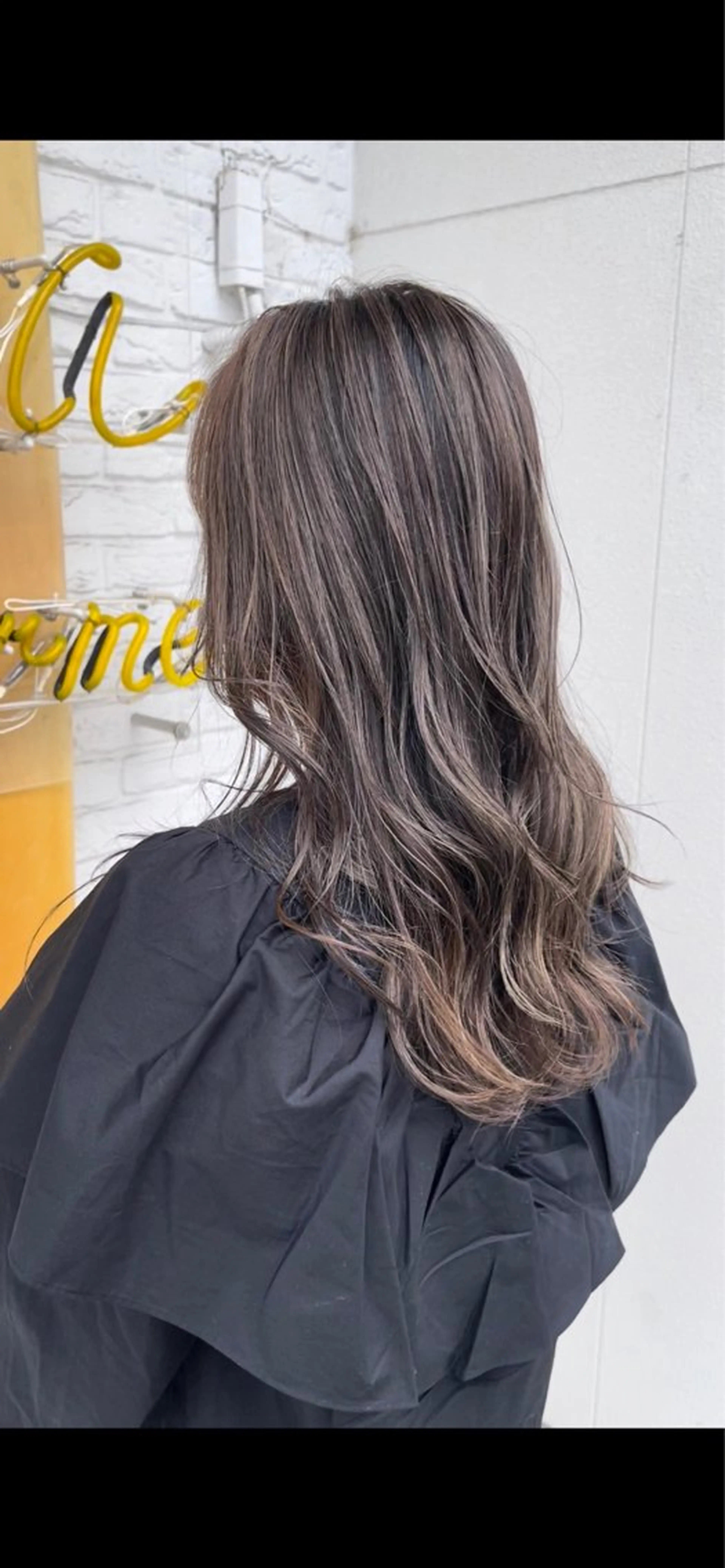 ロング ヘアカラー ハッシュカット🎀 MIYU💖のヘアスタイル