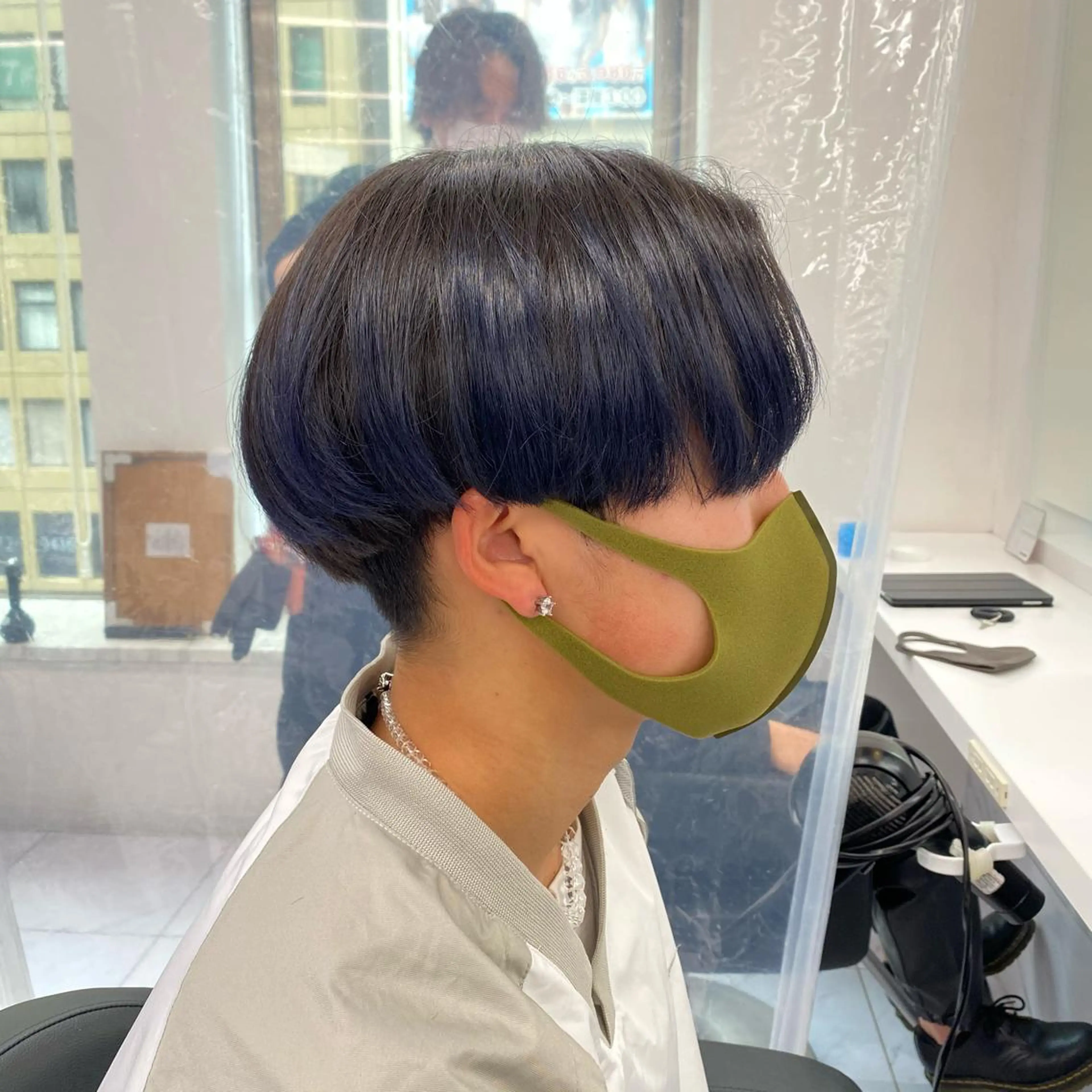 セミロング カラー ヘアアレンジ メンズ メンズ特化 水口湧太のヘアスタイル