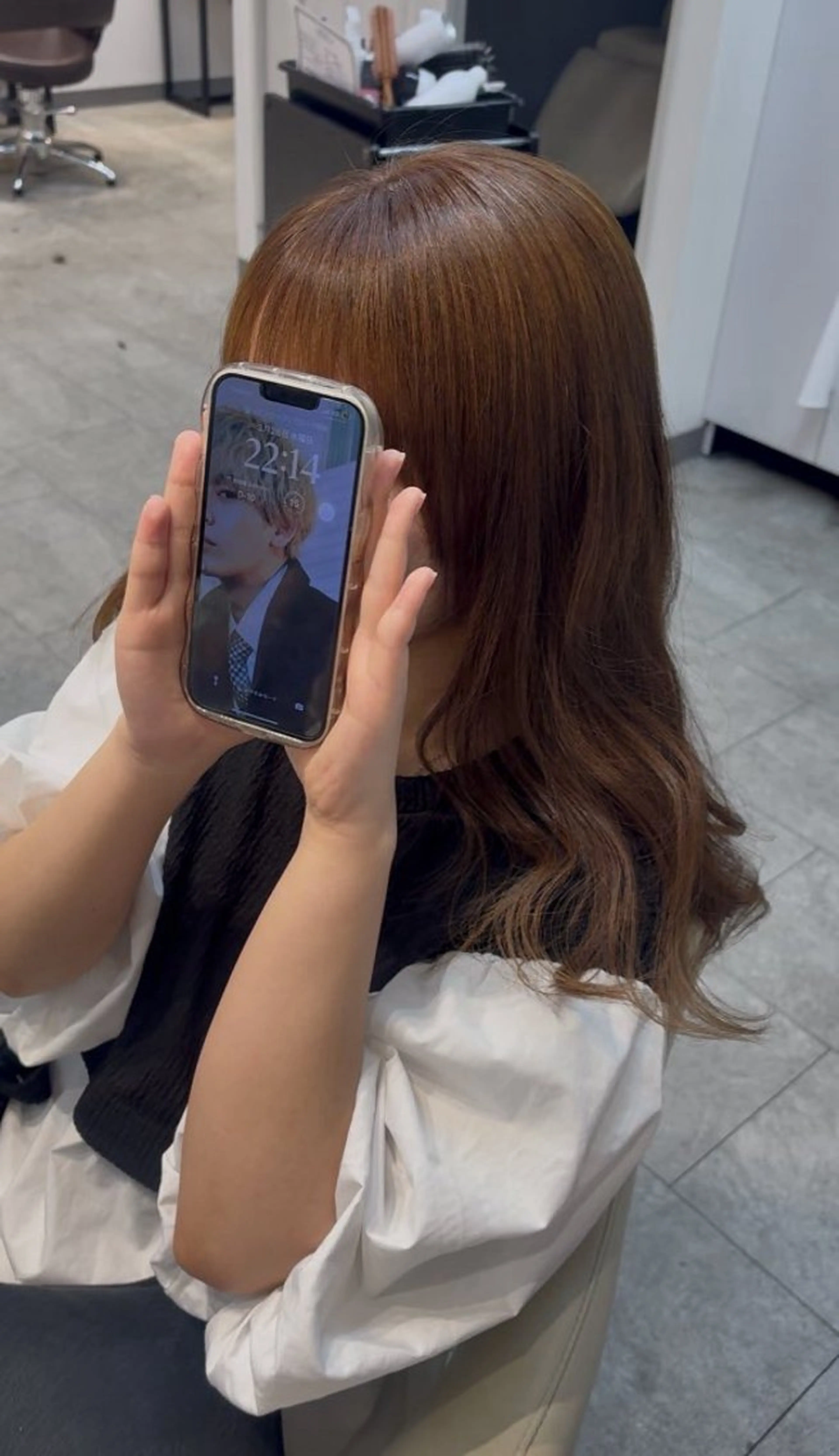 ロング 六本木🫧マツエク 望月彩音のヘアスタイル