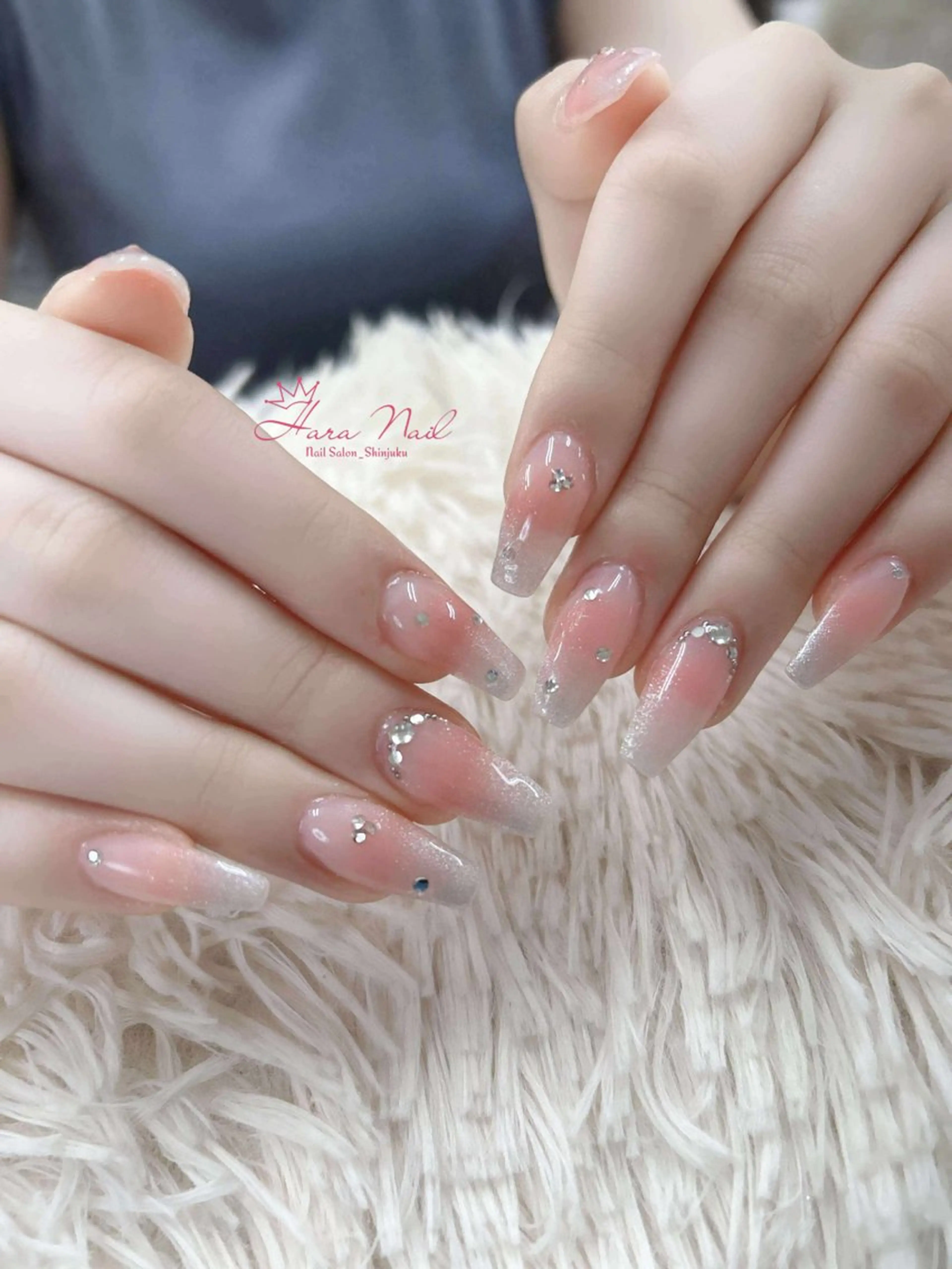 ネイル ハンドネイル ハンドケア Hara Nail 【パラジェル使用】のネイルデザイン