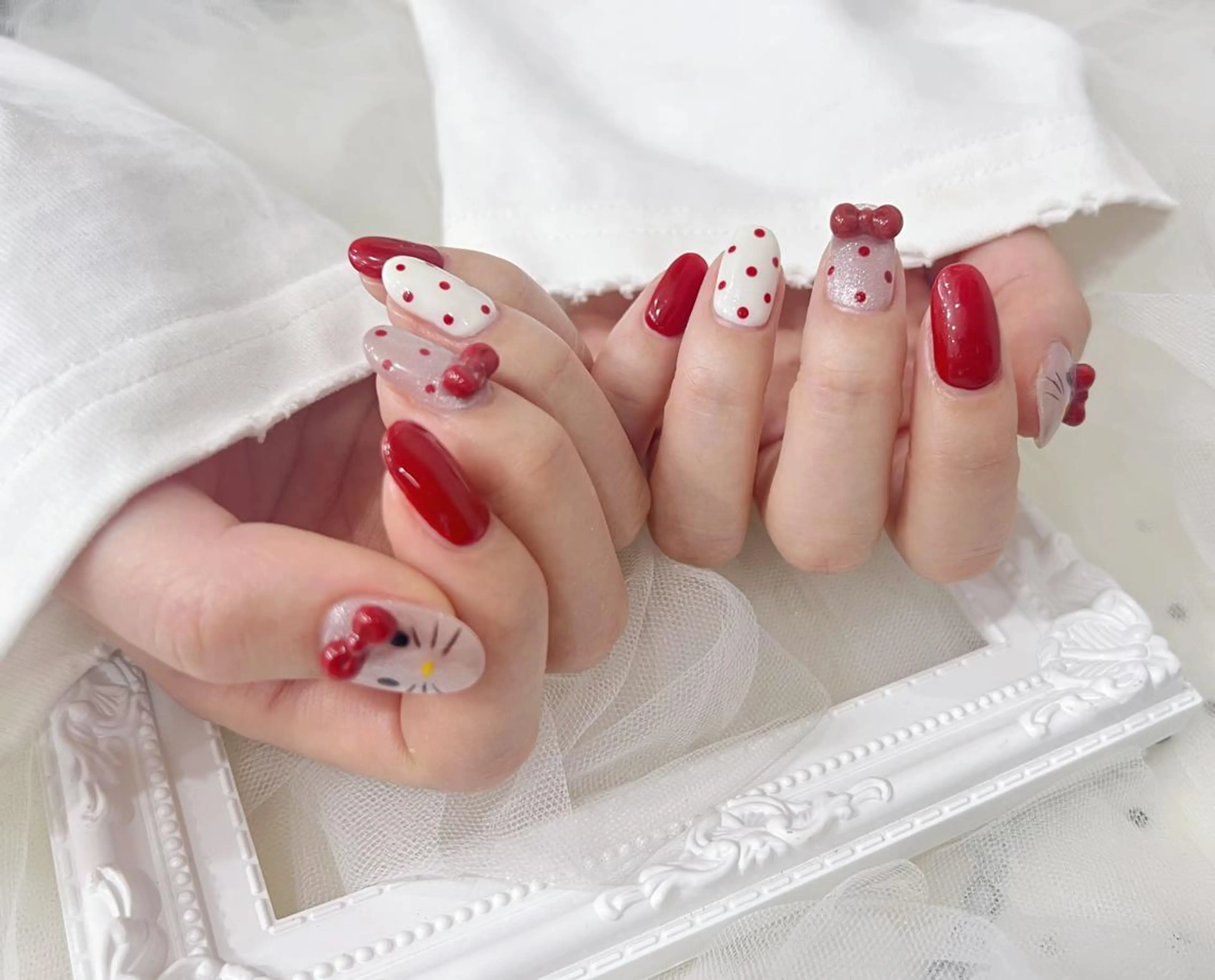 ネイル ハンドネイル ハンドケア 🌼リオナ ♥️のネイルデザイン