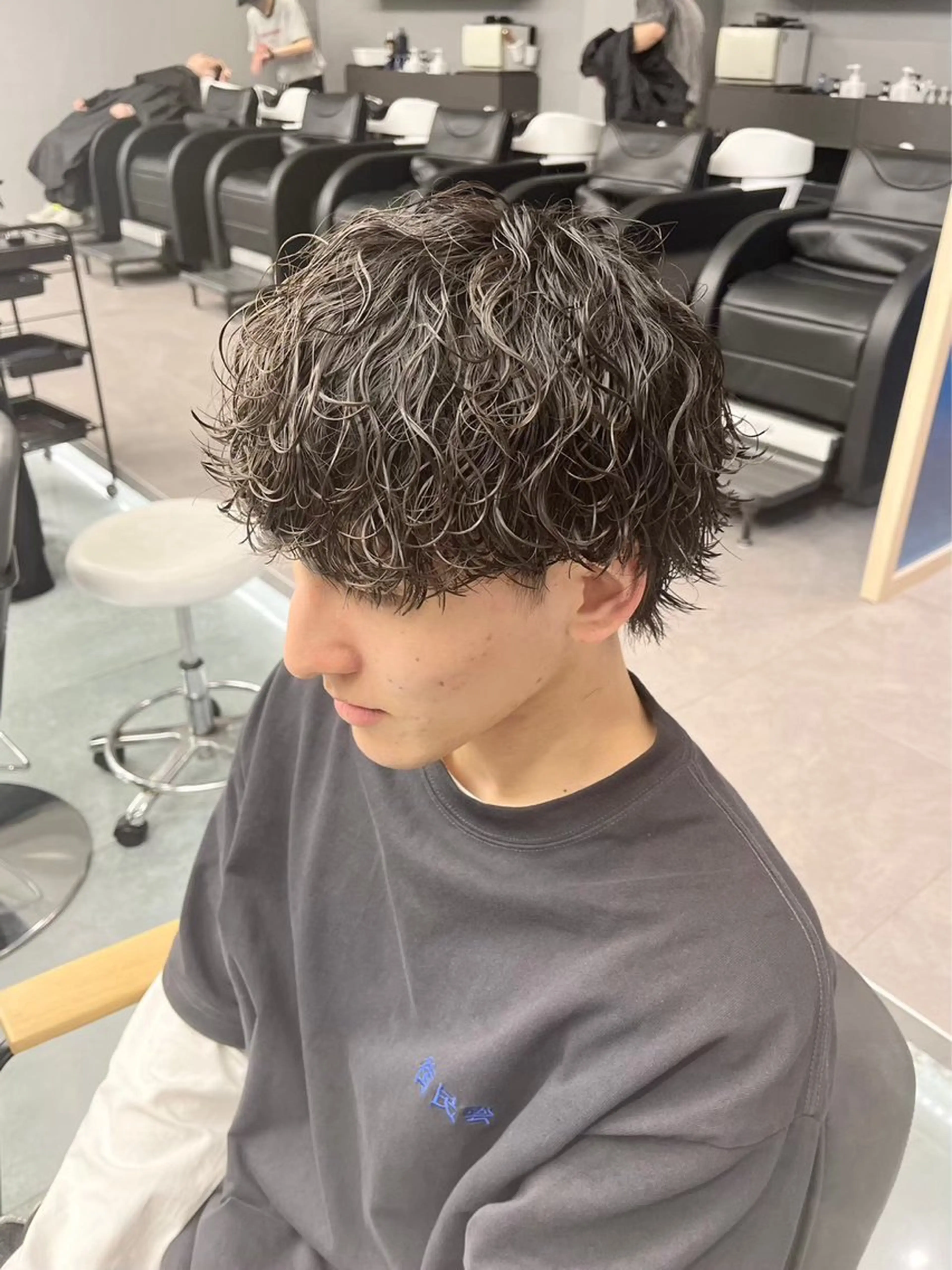 パーマ 🍃メンズヘア TAKUMI🍃のヘアスタイル