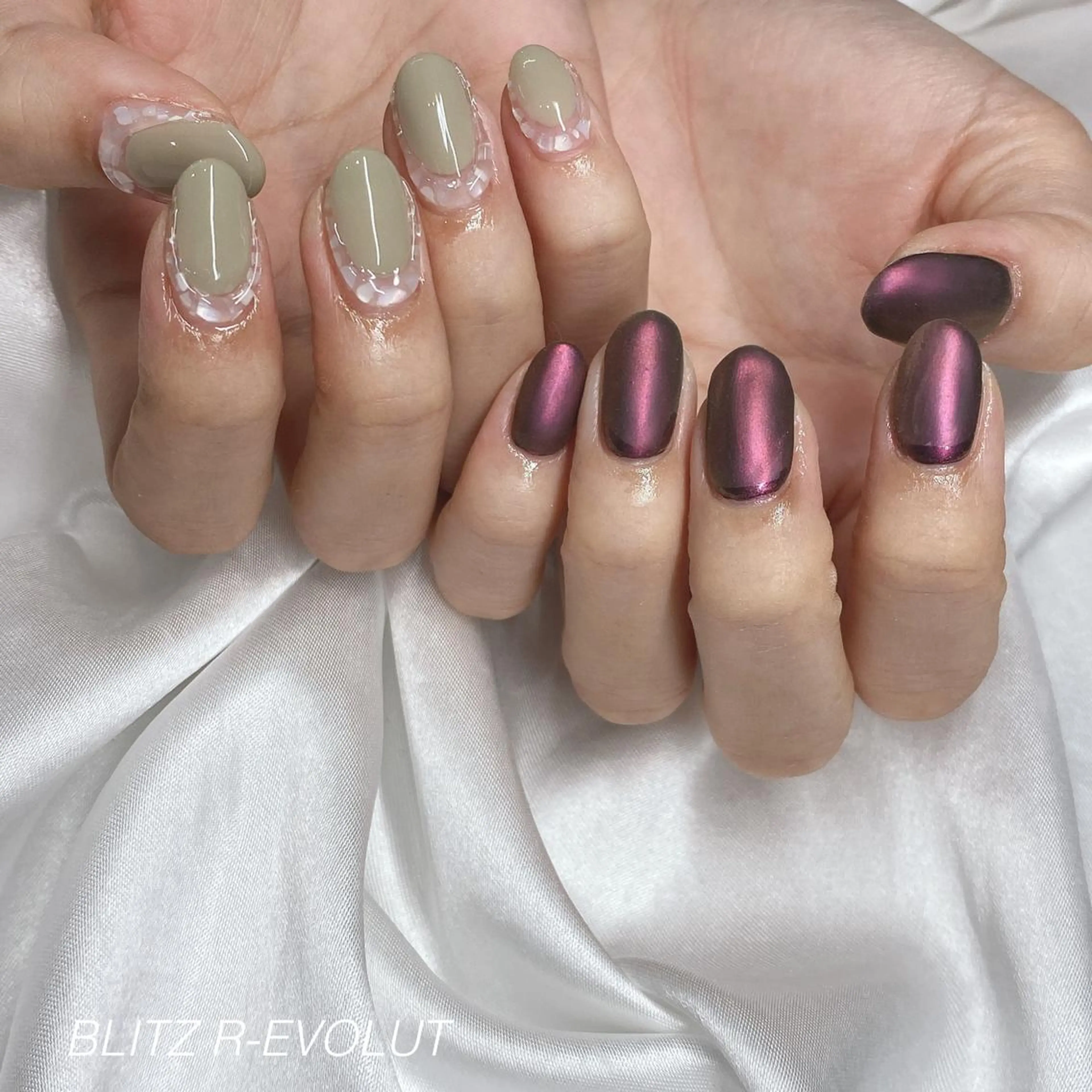 ネイル ☁️BLITZ 🎀笠原雪音🎀のネイルデザイン