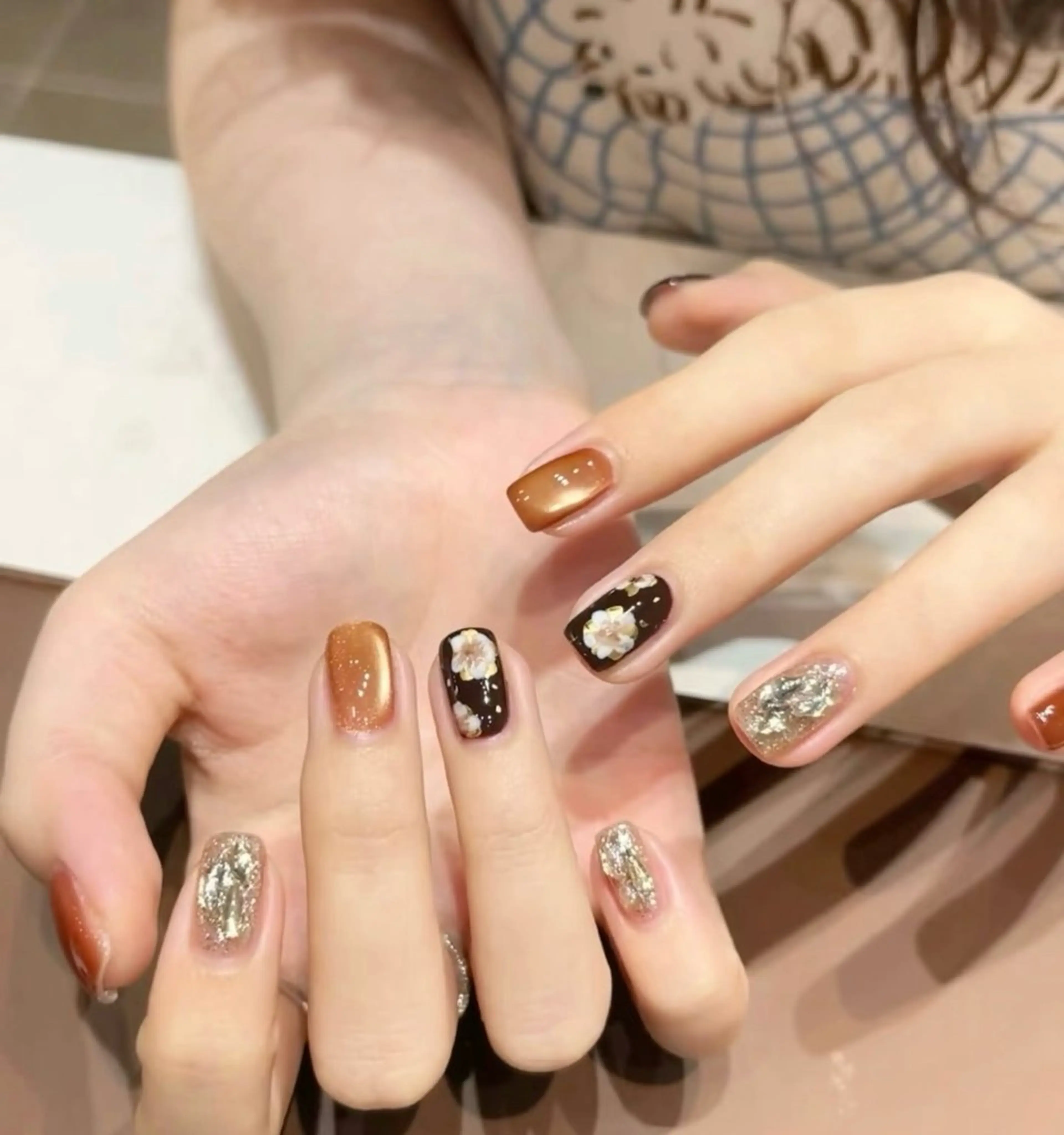 ネイル ハンドネイル 🦋Minmin nail salonのネイルデザイン