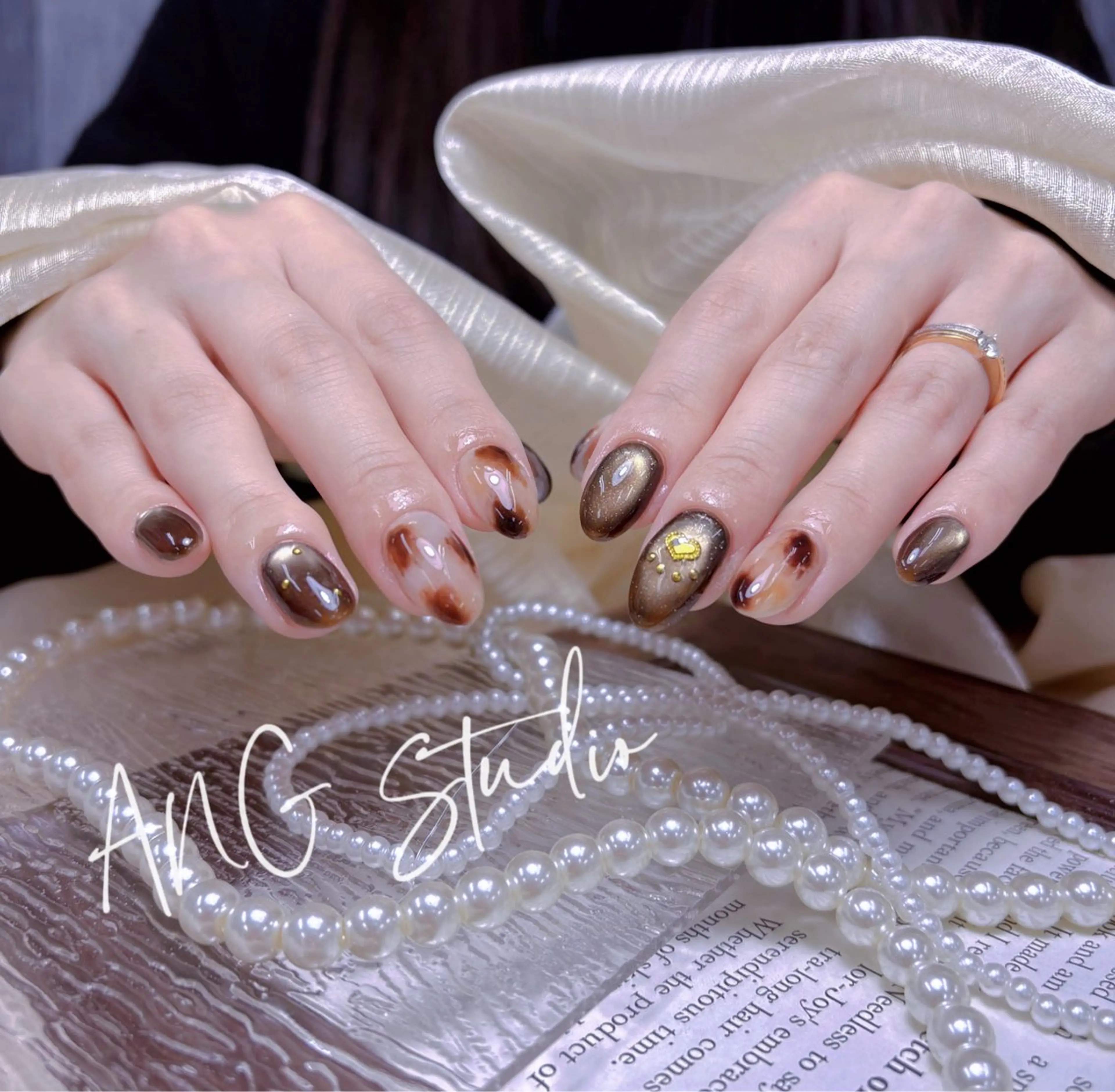 ネイル ハンドネイル ハンドケア ANG Studioのネイルデザイン