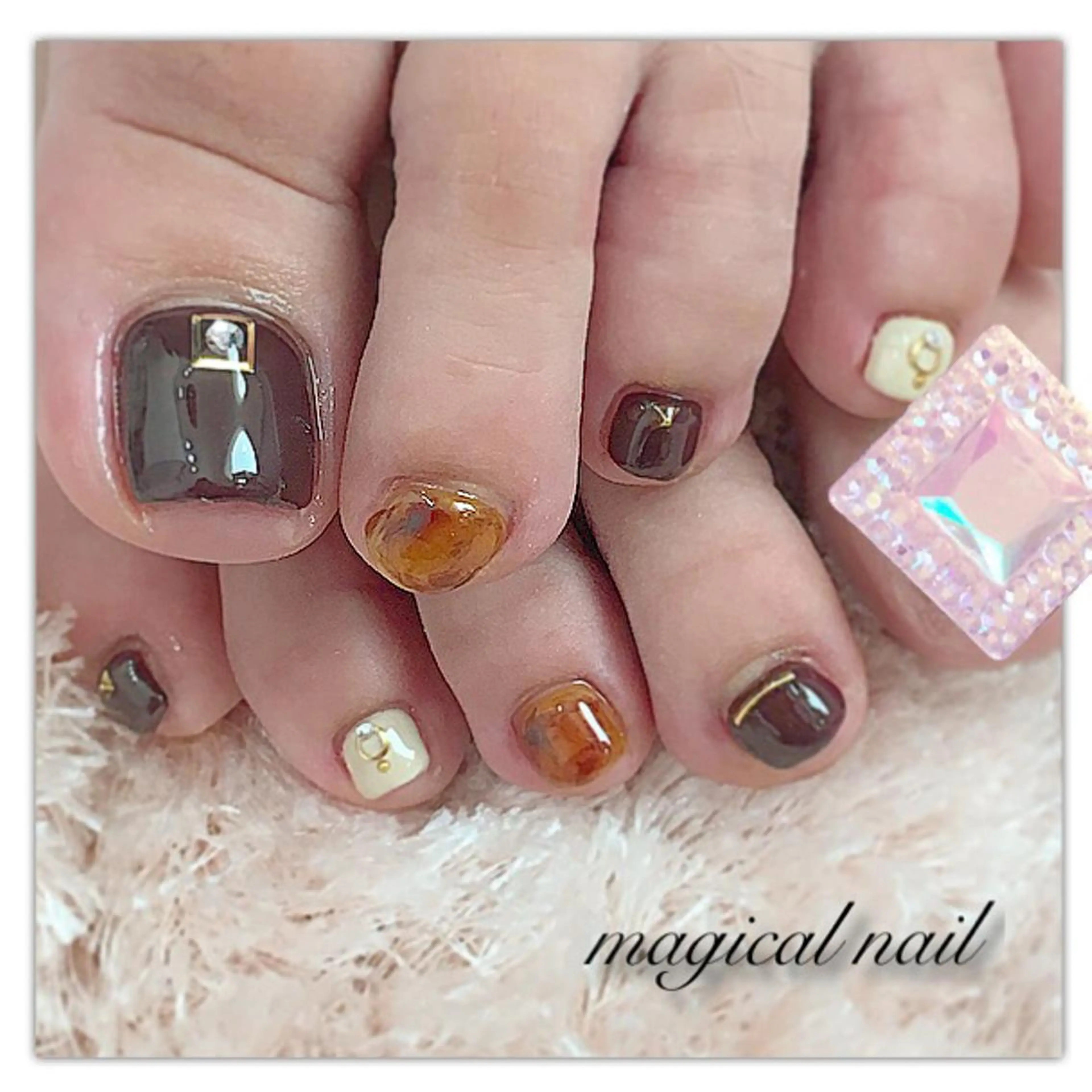 ネイル フットネイル magical nailのネイルデザイン