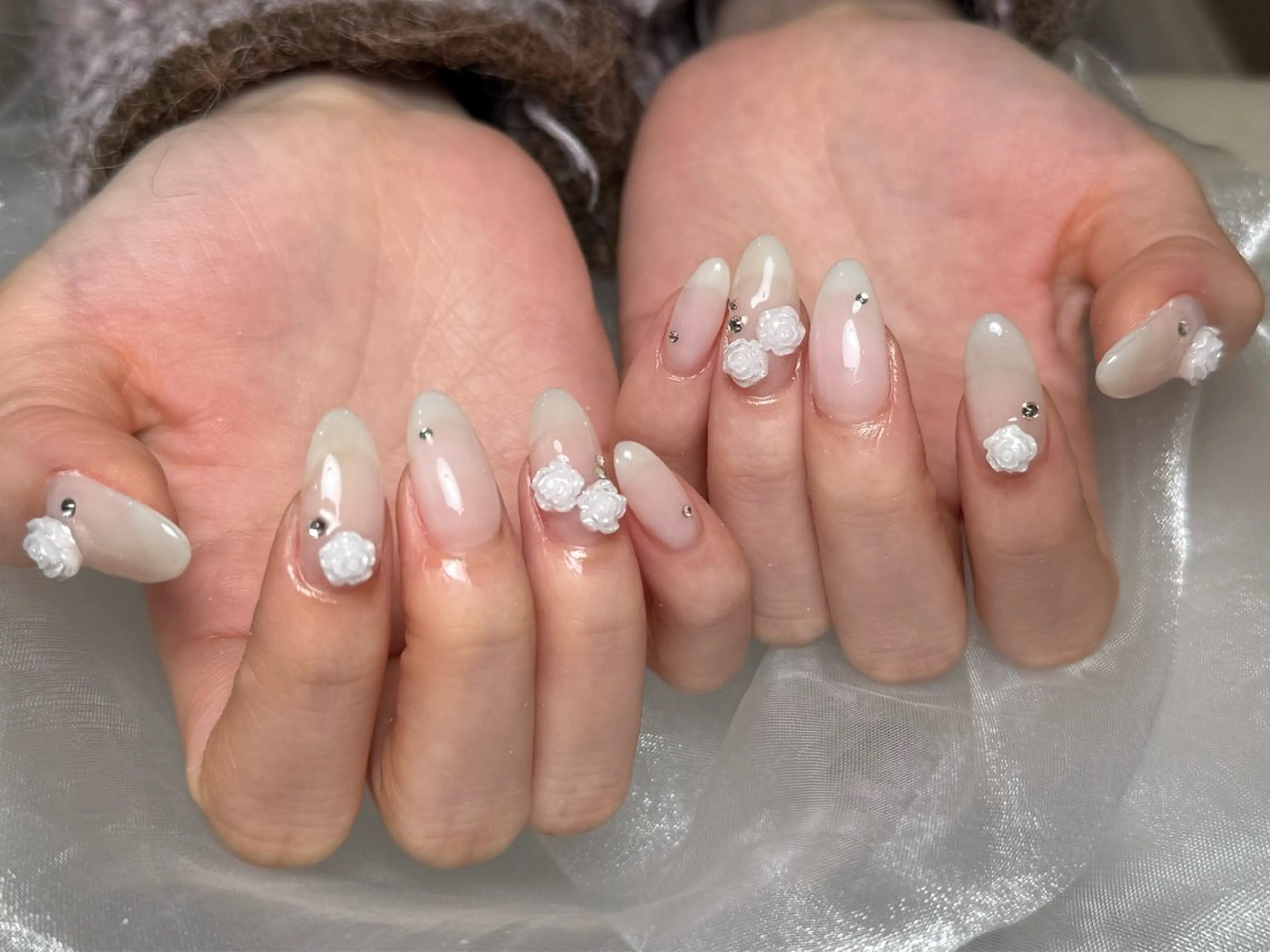 ネイル ハンドネイル 🤎🧸 Aya 🧸🤎のネイルデザイン