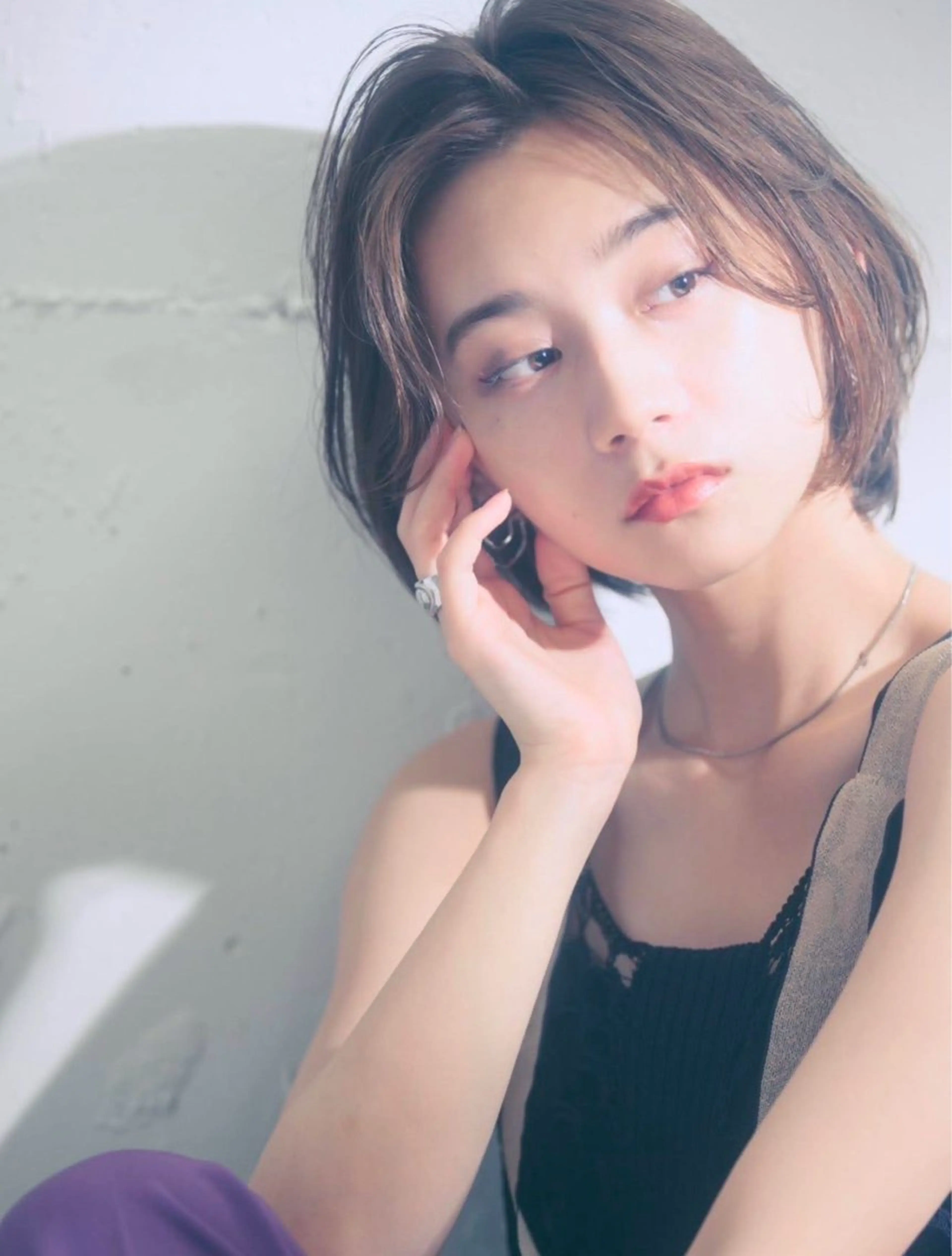 ショート 似合わせ×髪質改善| 矢島沙織のヘアスタイル