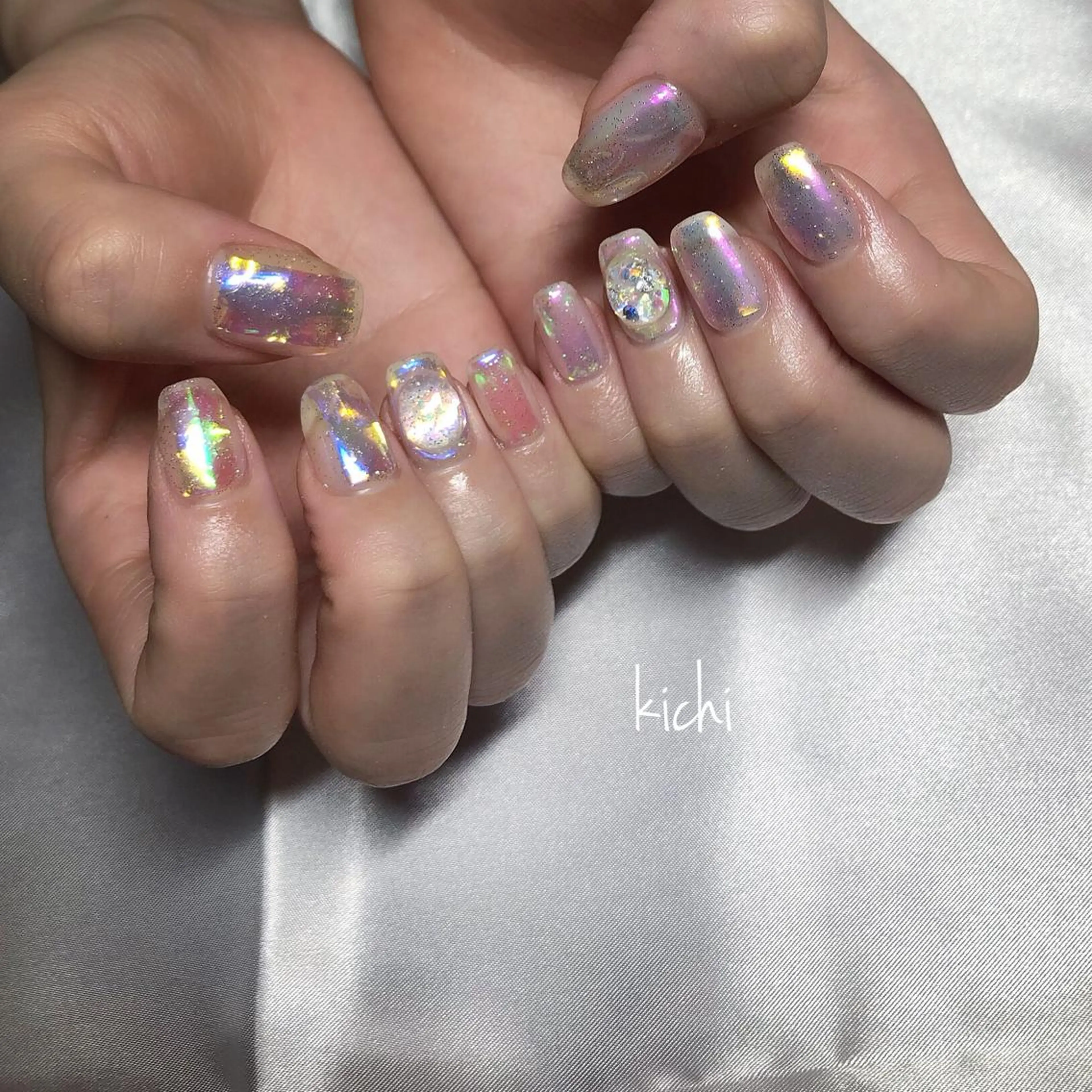 ネイル kichi･: *のネイルデザイン