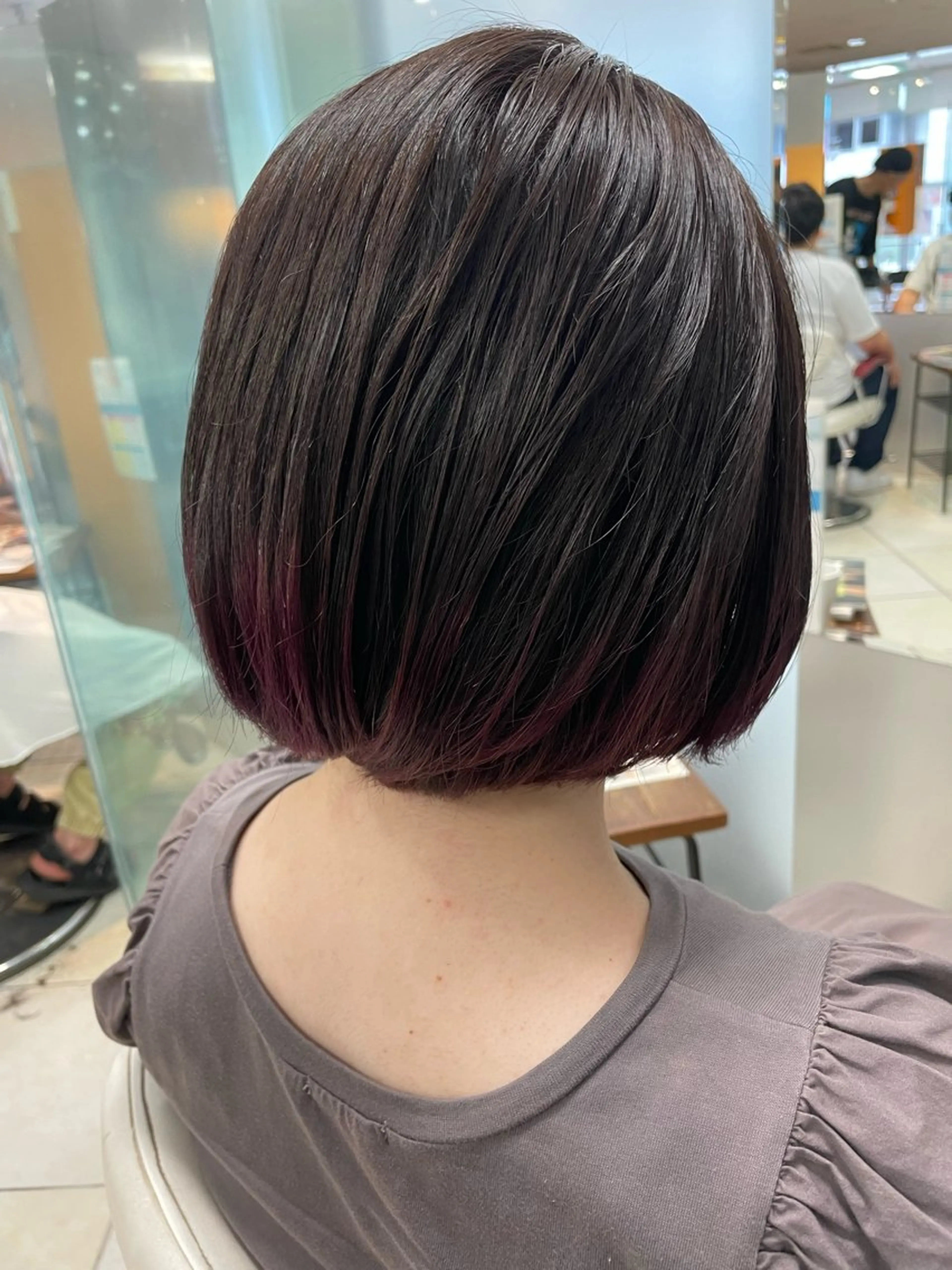 ショート カラー ボブ/暖色/デザイン KOYUKI⛄️のヘアスタイル