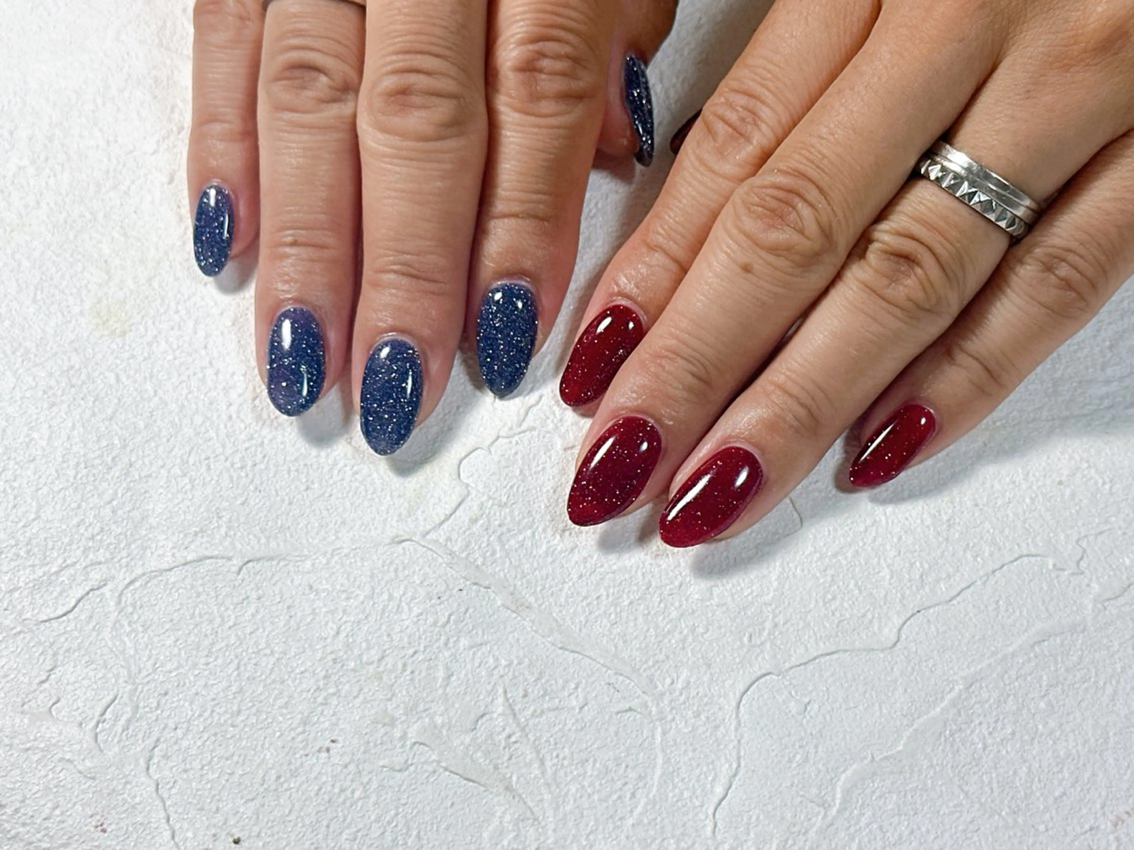 ネイル オーロラネイル フラッシュネイル フットネイル フレンチネイル ジェルネイル kiki nail たまプラーザのネイルデザイン