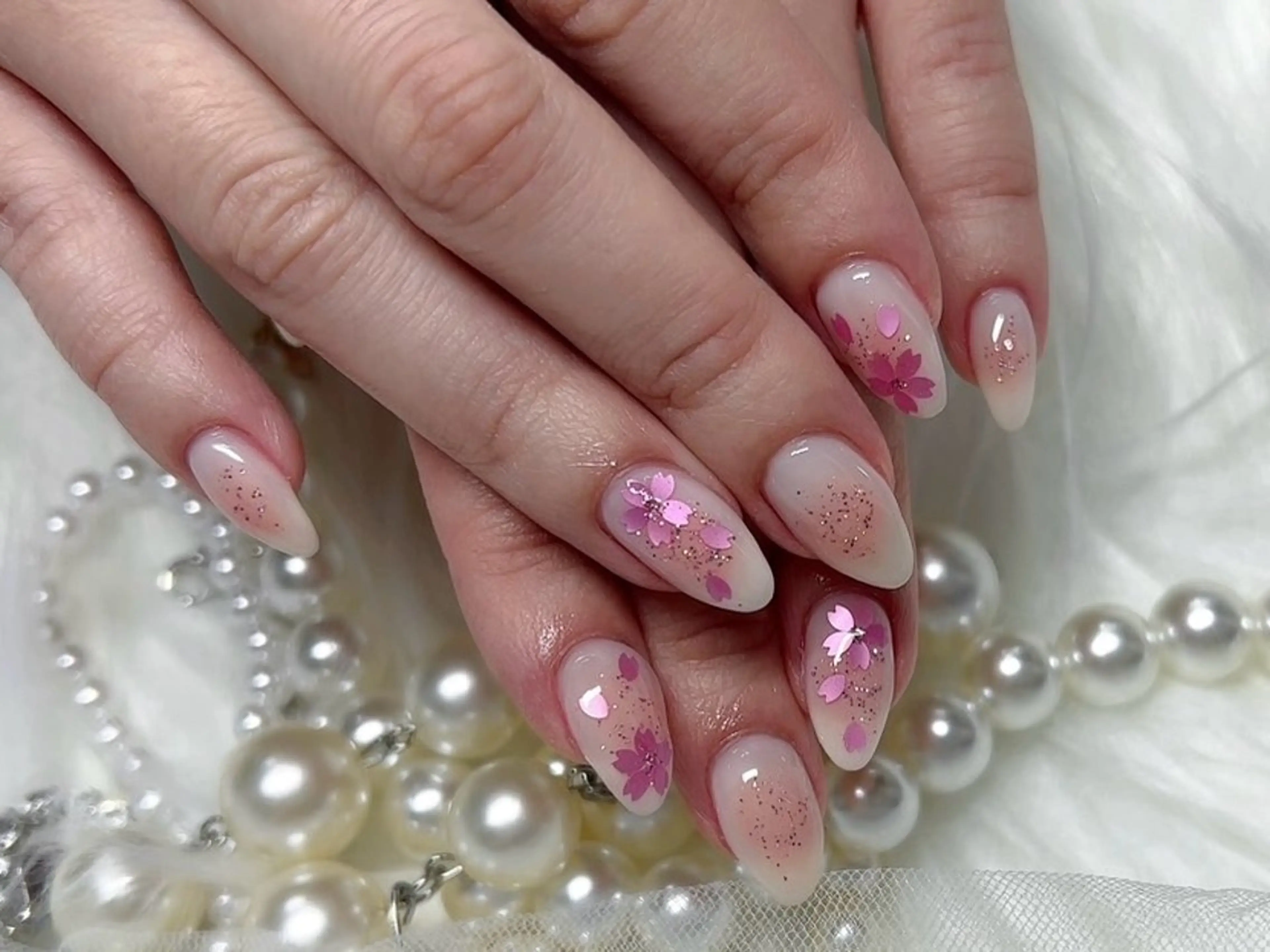 ネイル 春ネイル my nail plus野江内代のネイルデザイン