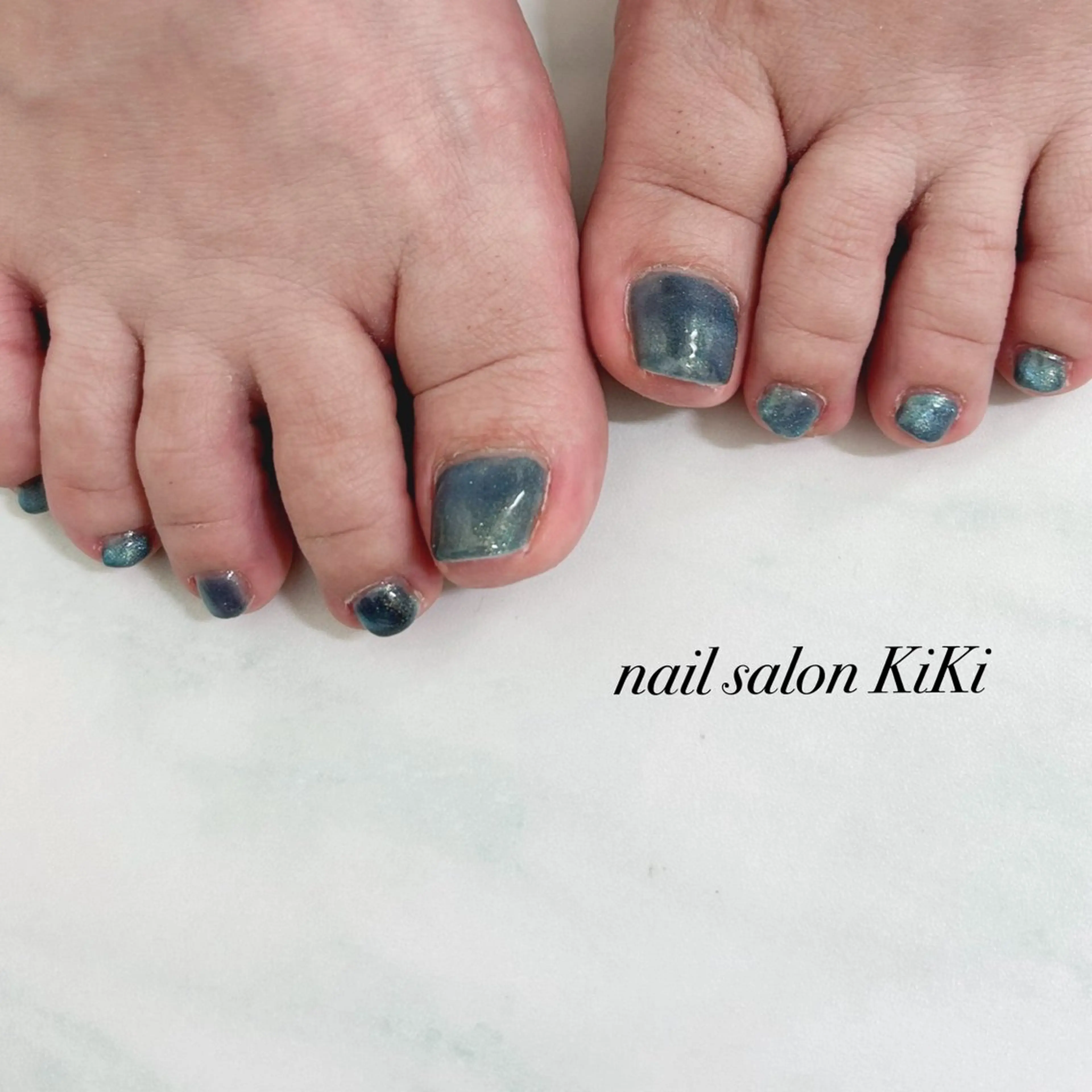 ネイル フットネイル マグネットネイル K. KiKiのネイルデザイン