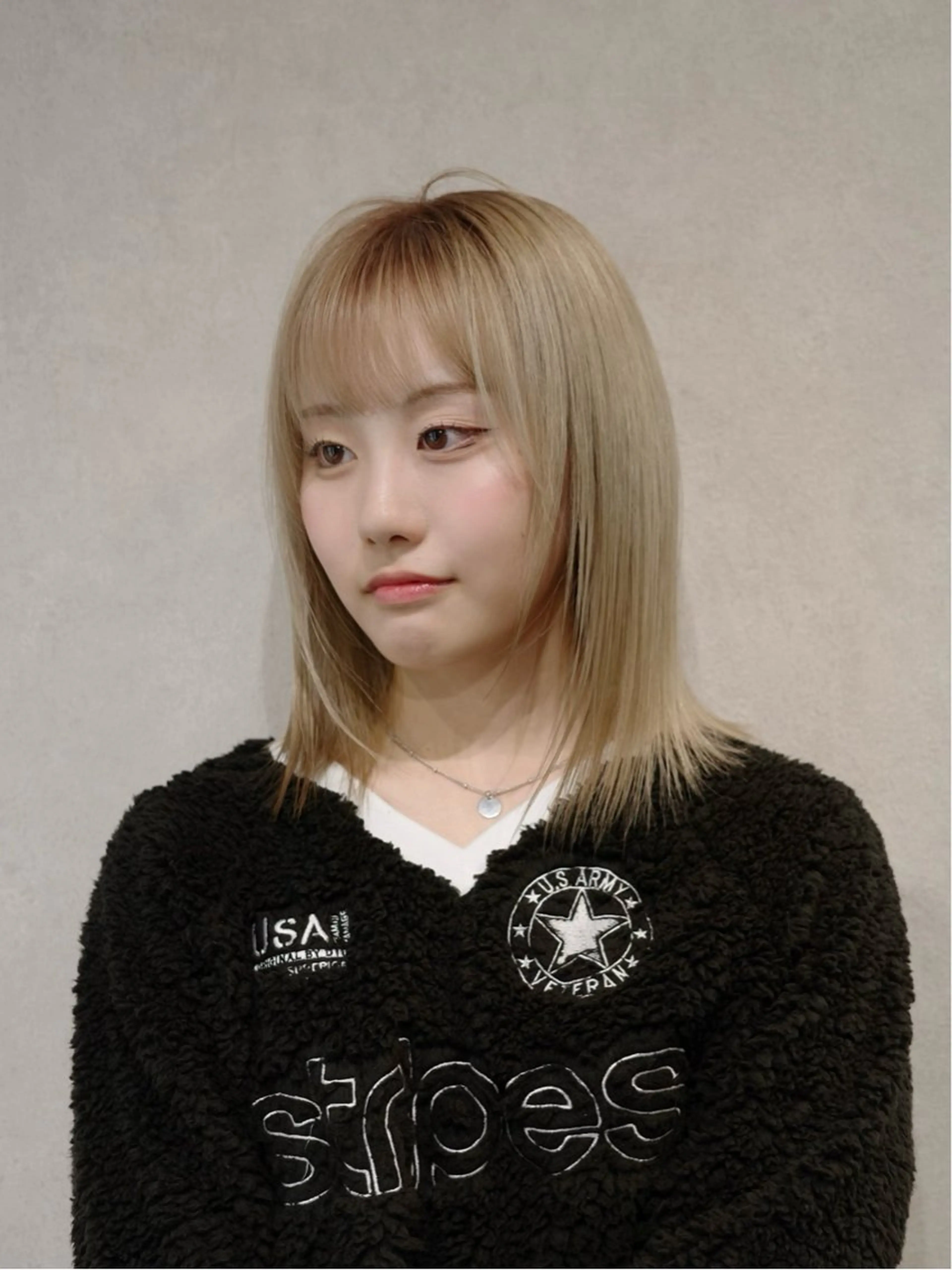 ミディアム ヘアカラー お洒落カジュアル🍃 まなとのヘアスタイル