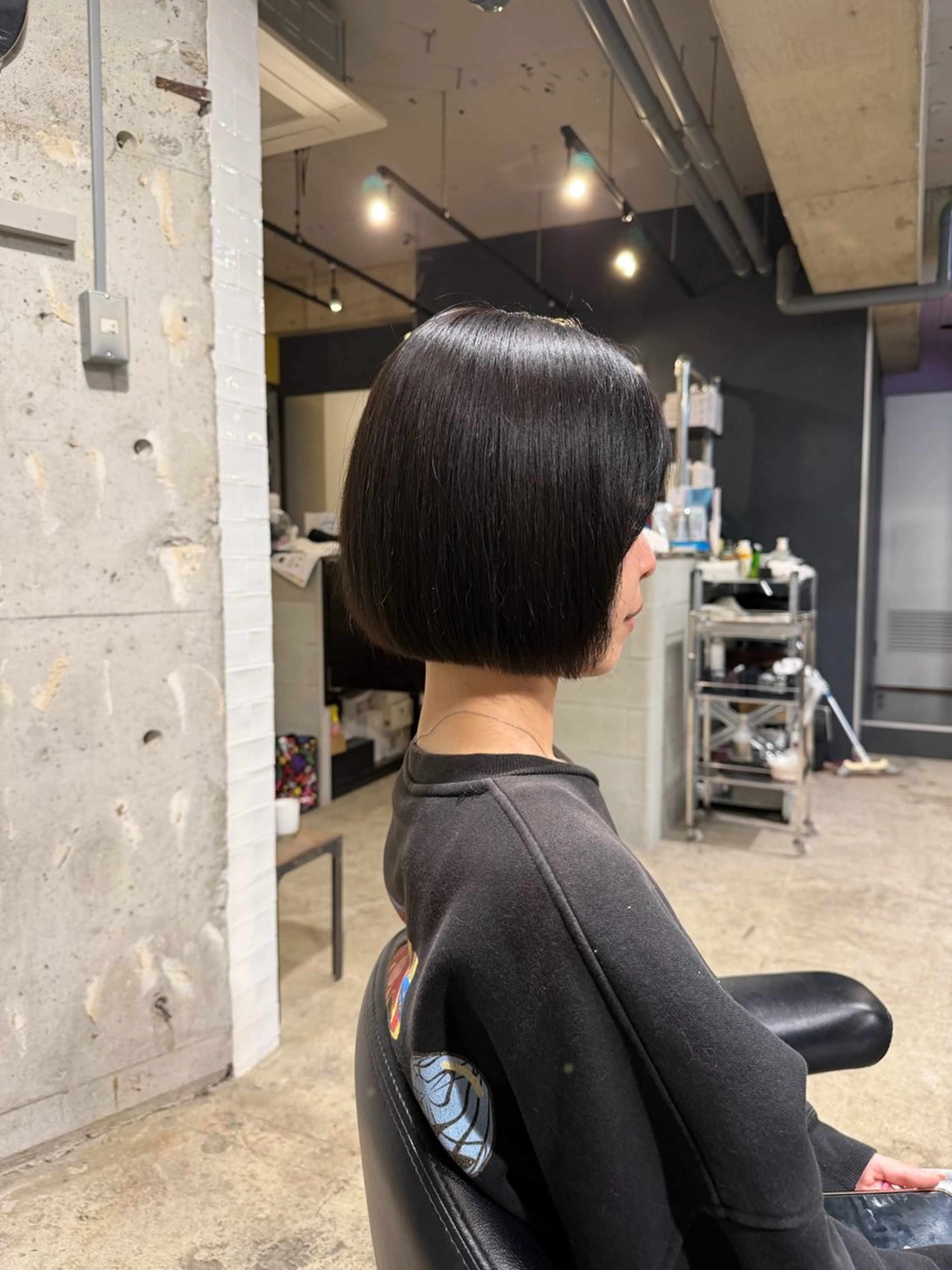 ショート ボブ ボブカットモデル 募集中　ukaのヘアスタイル