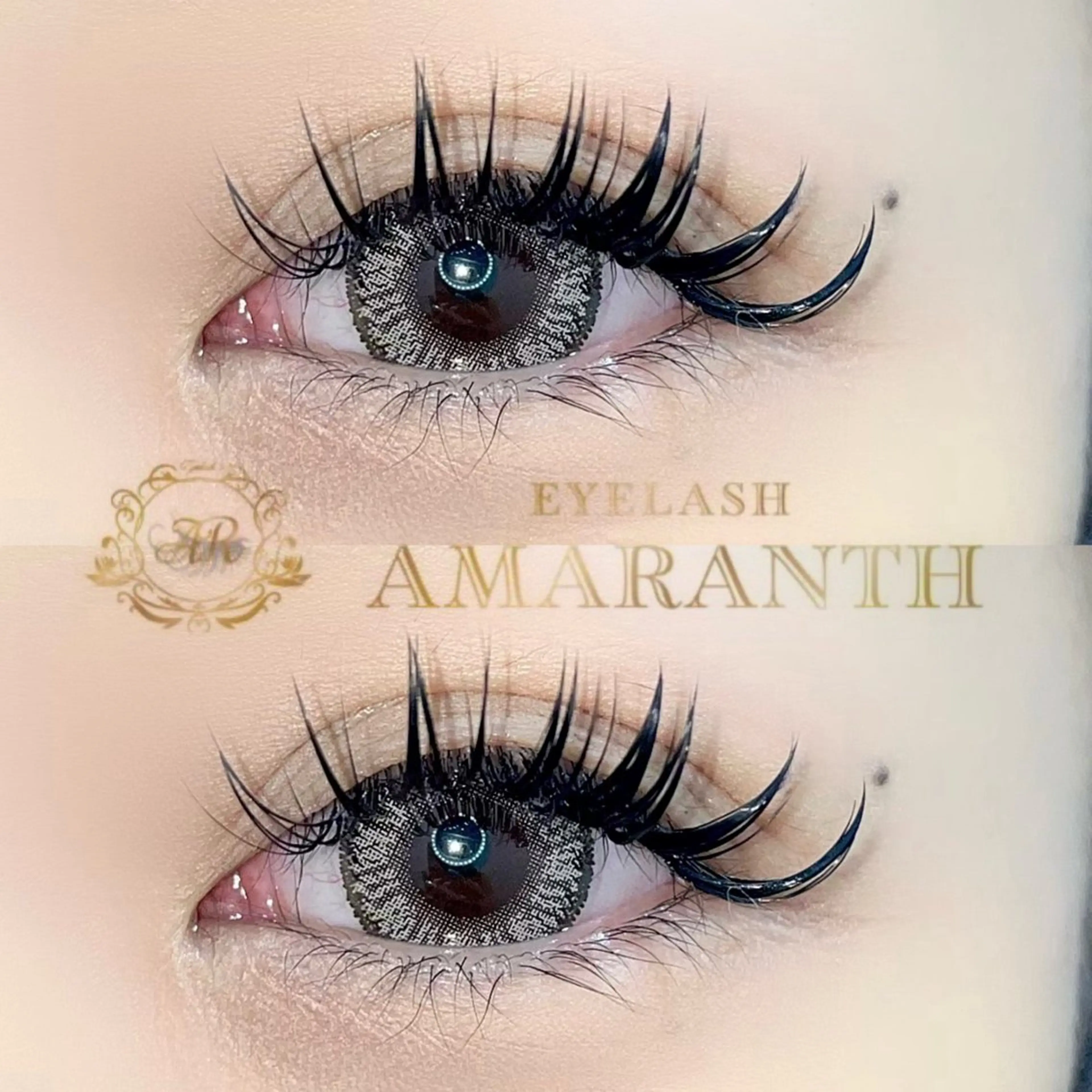 マツエク・マツパ 束感まつ毛 ボリュームラッシュ 【Amaranth】 立川店🌟のマツエク・マツパデザイン