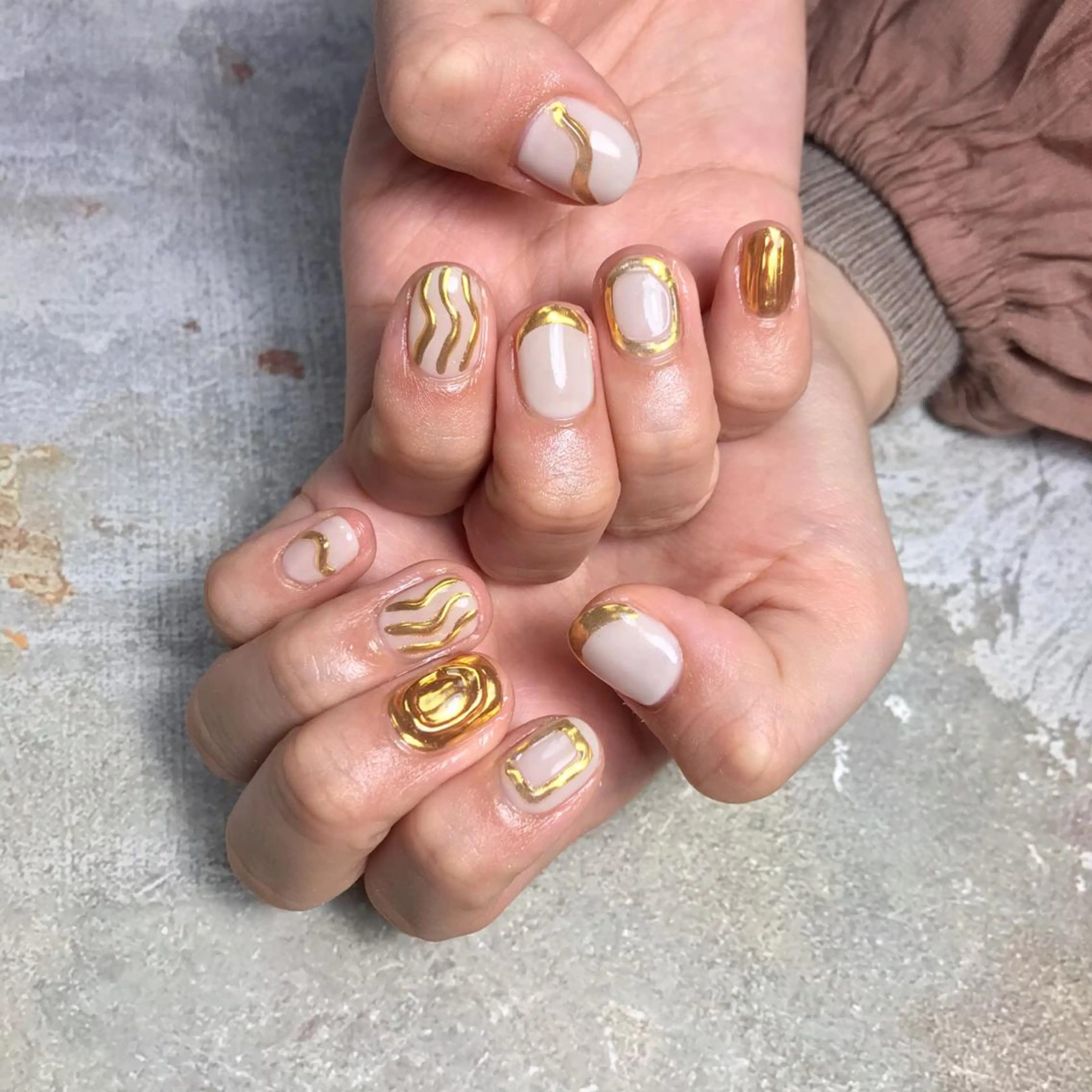 ネイル ハンドネイル 💅chainail _aiのネイルデザイン