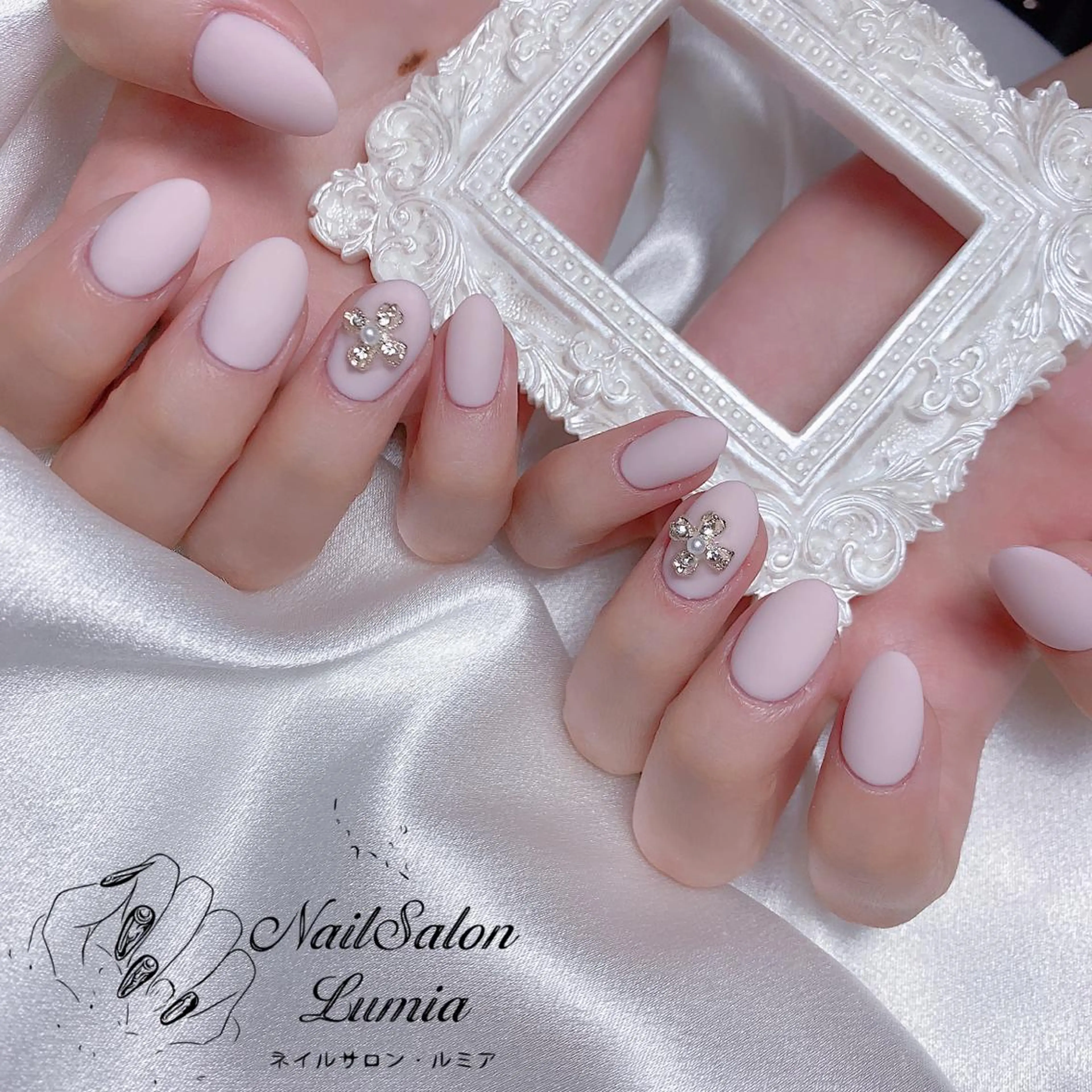 ネイル ハンドネイル ネイルサロン ルミア Lumia 店長のネイルデザイン
