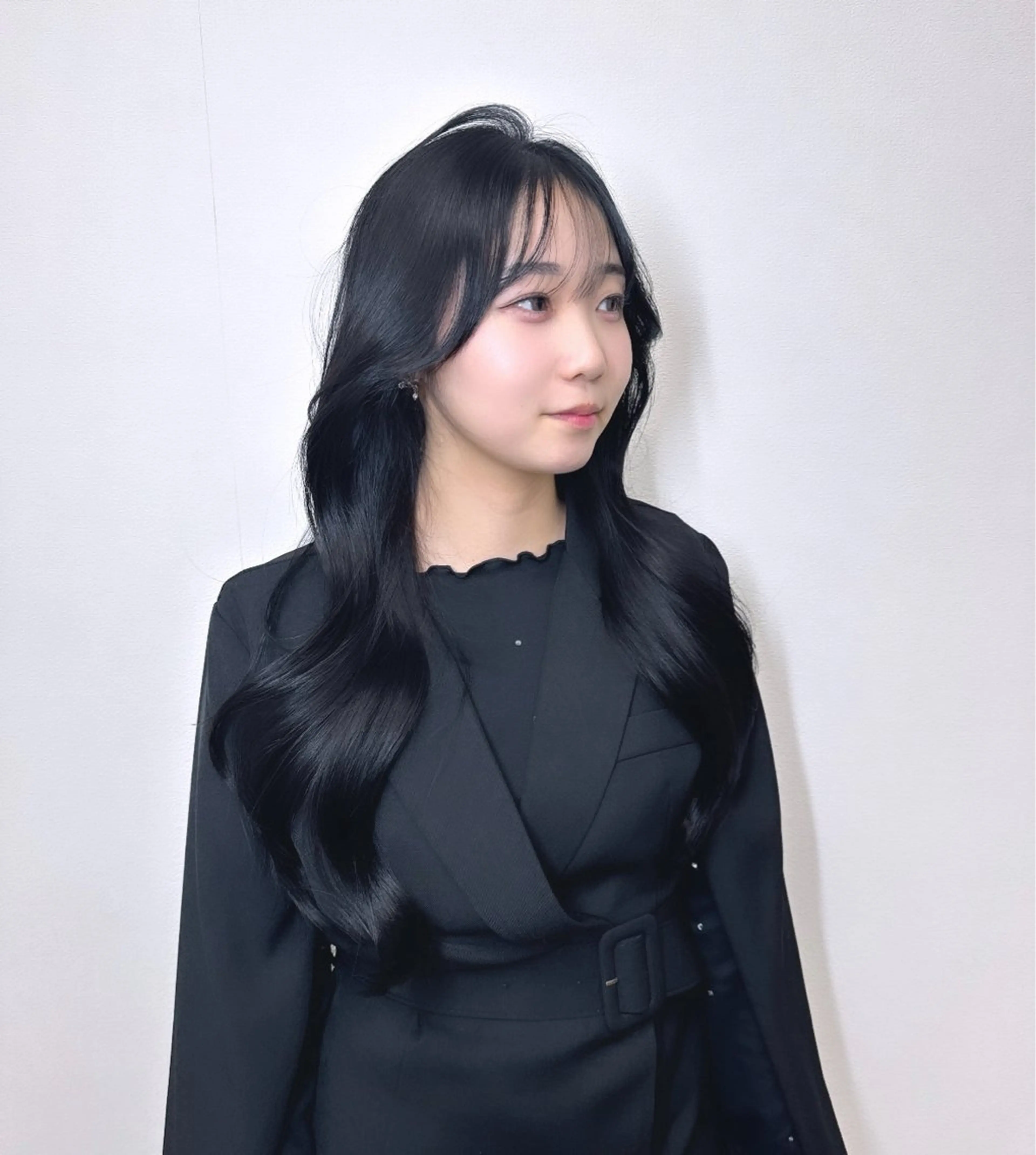 カラー ストンボブ/ 縮毛矯正/岩澤脩太のヘアスタイル