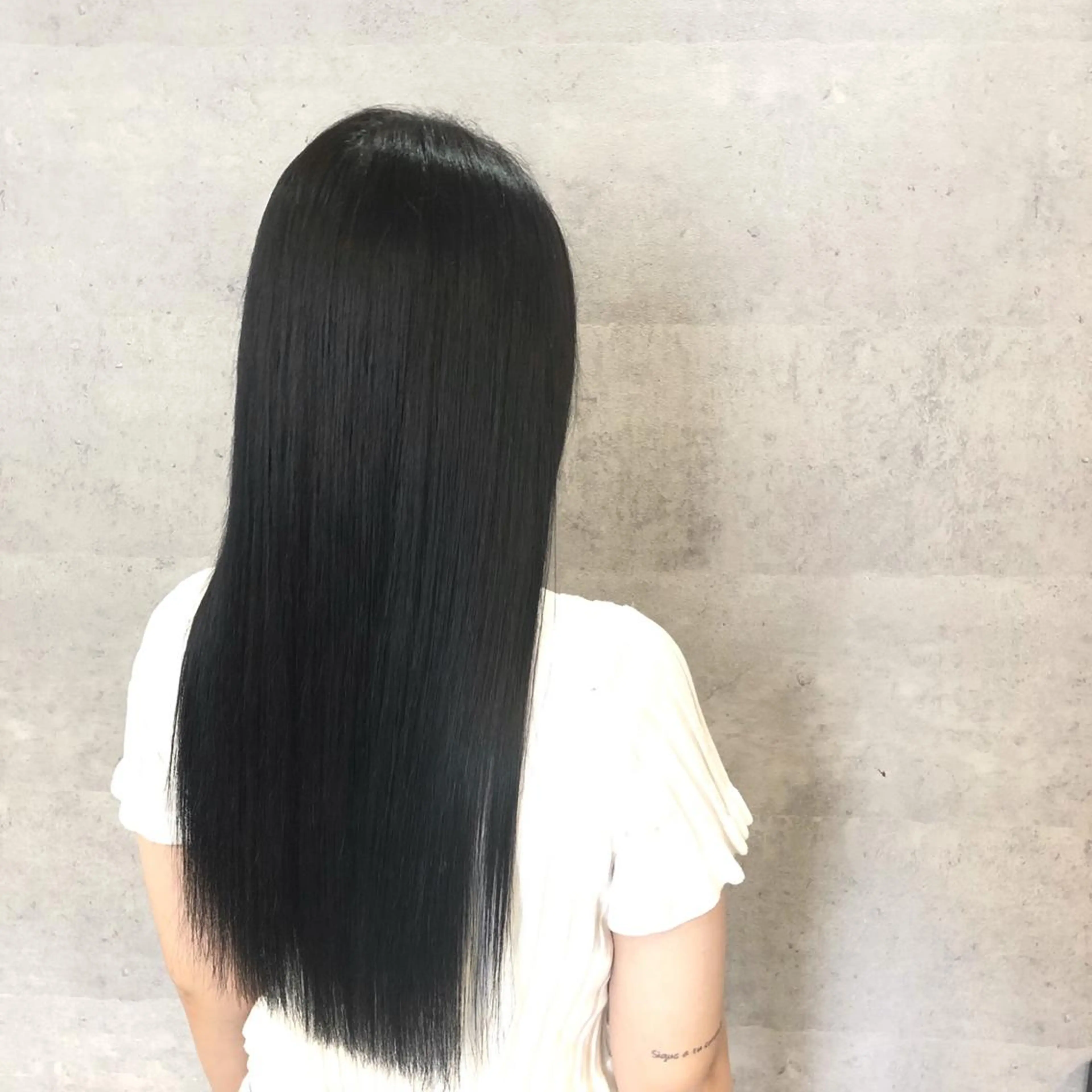 ロング 髪質改善で 憧れの潤艶美髪にのヘアスタイル
