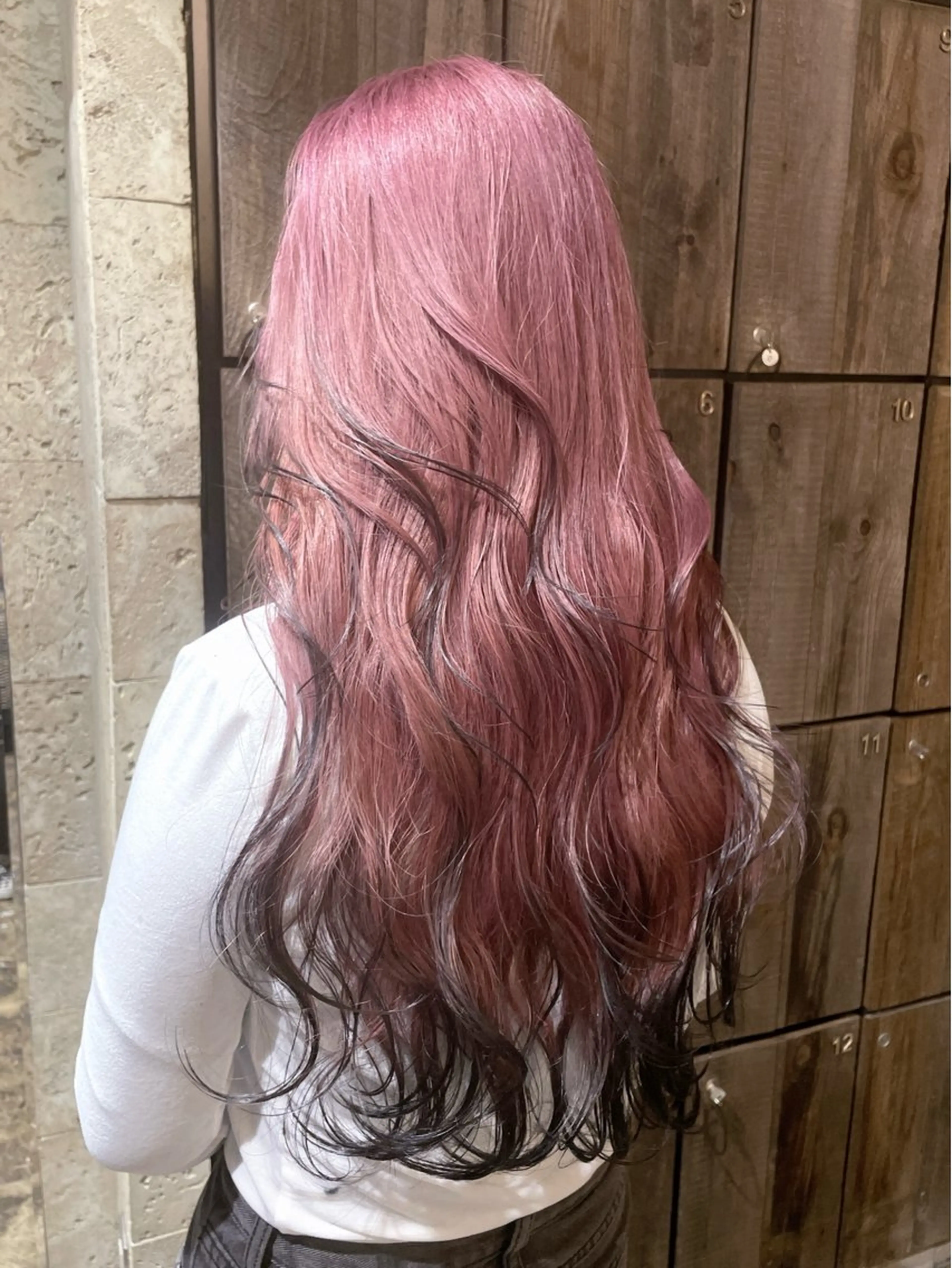 セミロング ヘアカラー TOWAカットカラー ✨名古屋✨のヘアスタイル