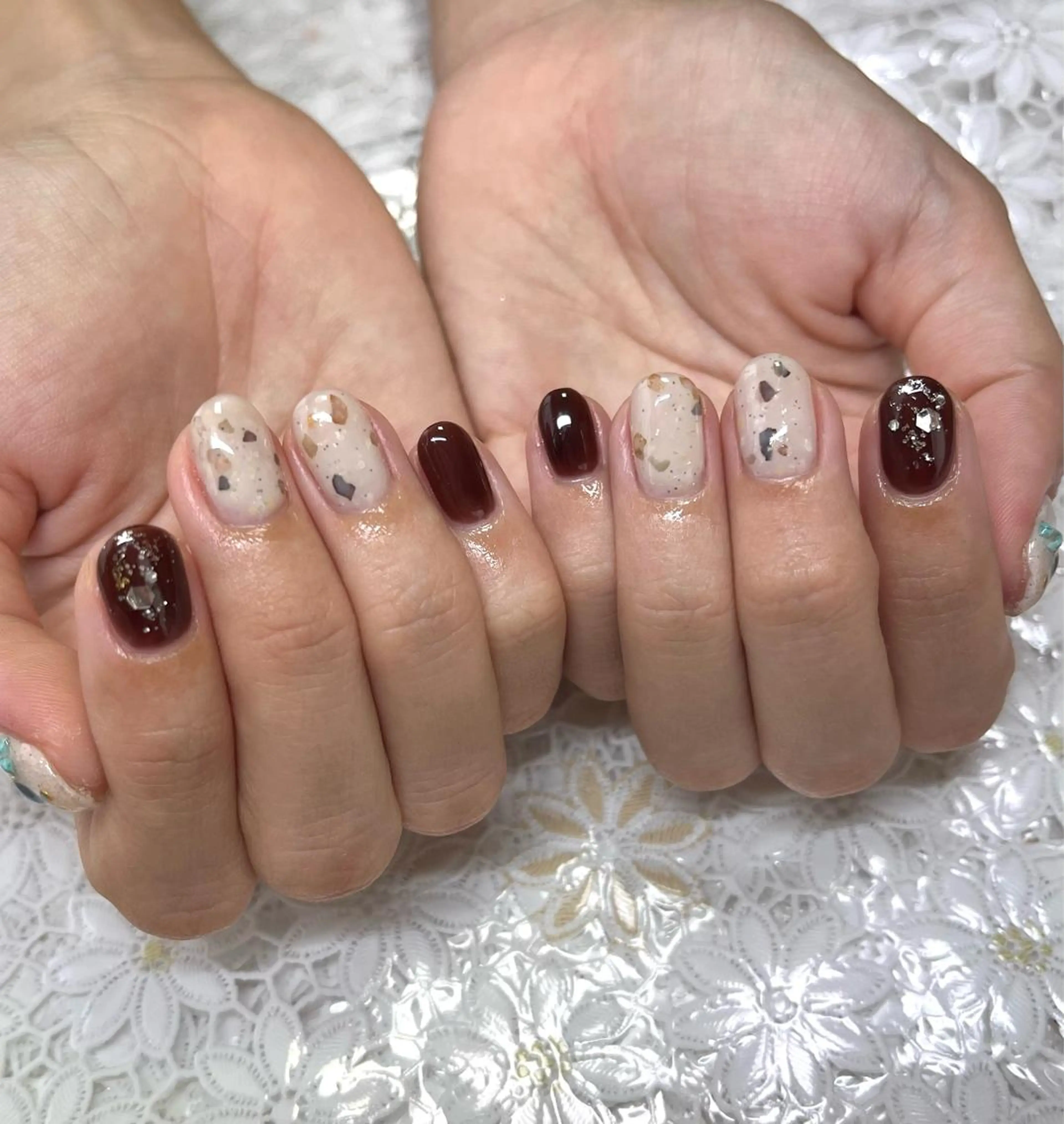 ネイル ジェルネイル 韓国ネイル ワンカラーネイル パラジェル ハンドネイル nails' it...のネイルデザイン
